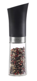 Elektriline gravitatsiooniline soola- ja pipraveski must LIVIO