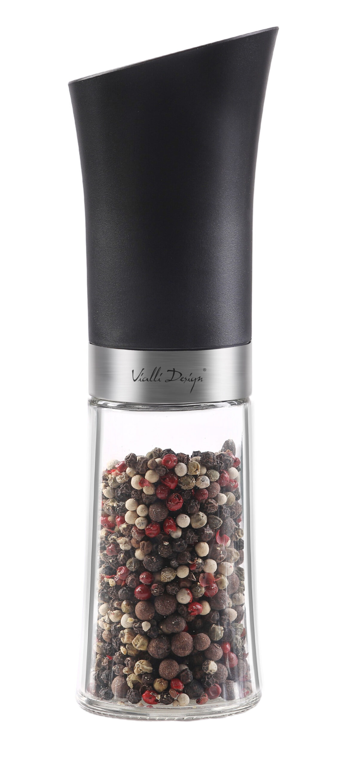 2022.01.31_m_ynek_do_soli_i_pieprzu_elektryczny_gravitacyjny_czarny_livio_8845_ean_5901638728845 Elektriline gravitatsiooniline soola- ja pipraveski must LIVIO - Image 1