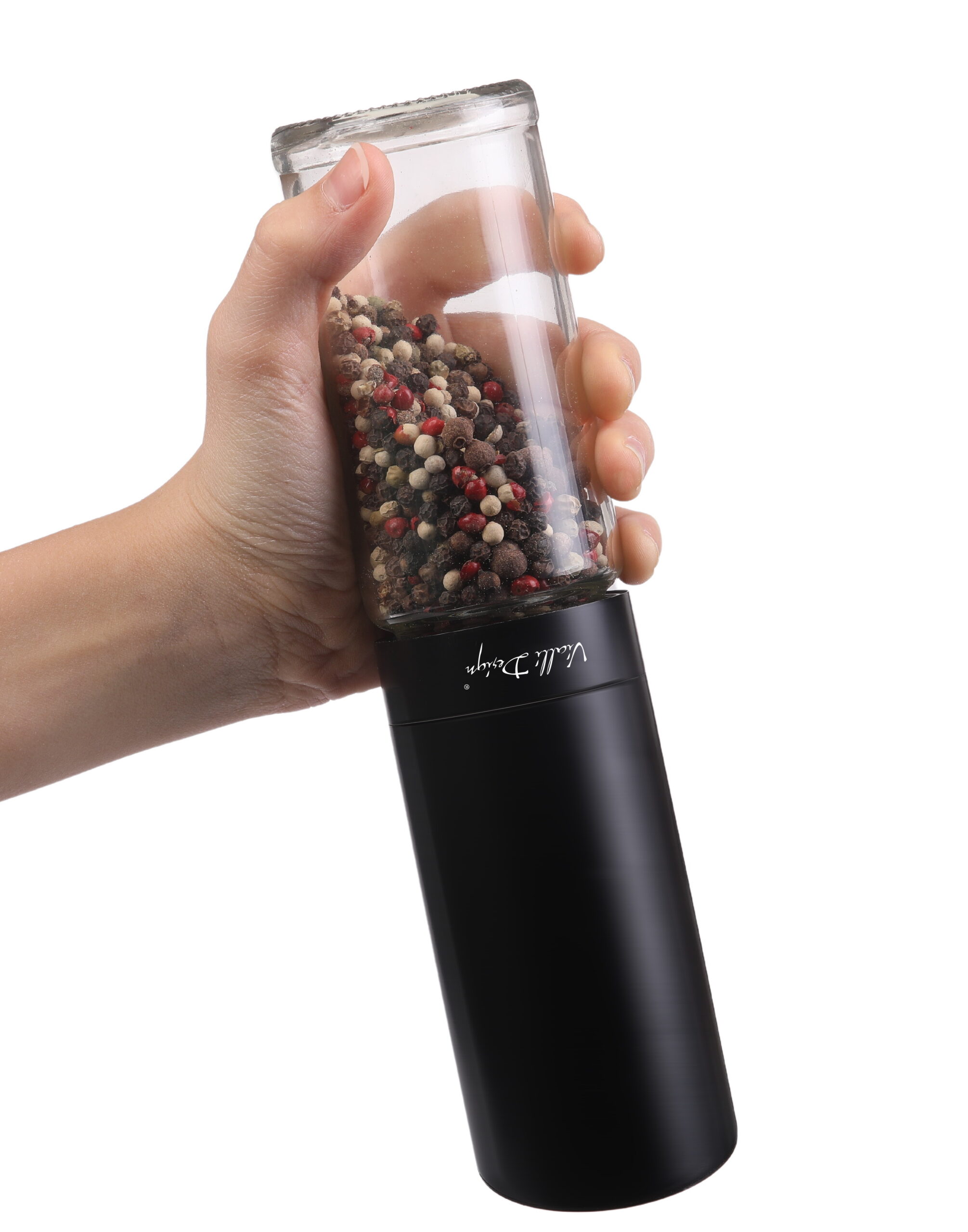 Grawitacyjny młynek do soli i pieprzu elektryczny czarny SOHO 8876 - Image 4