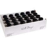 Vilagio vürtsipurkide vitriinid 24 tk, must - Pilt 2