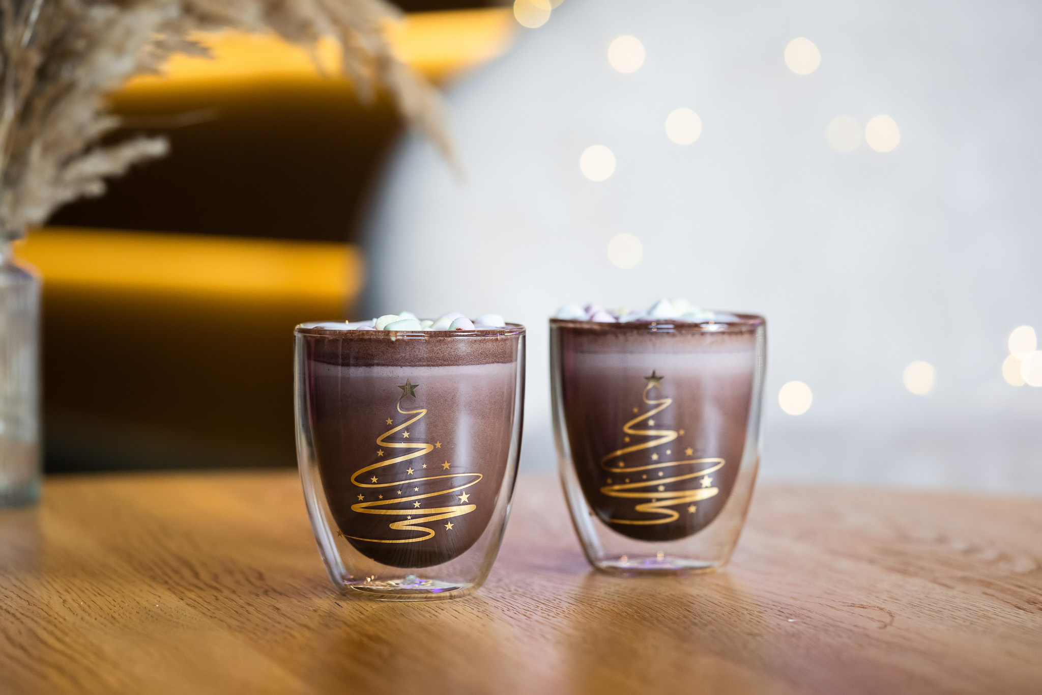 Kahekordse seinaga klaasi komplekt 320 ml Amo Xmass - Image 5