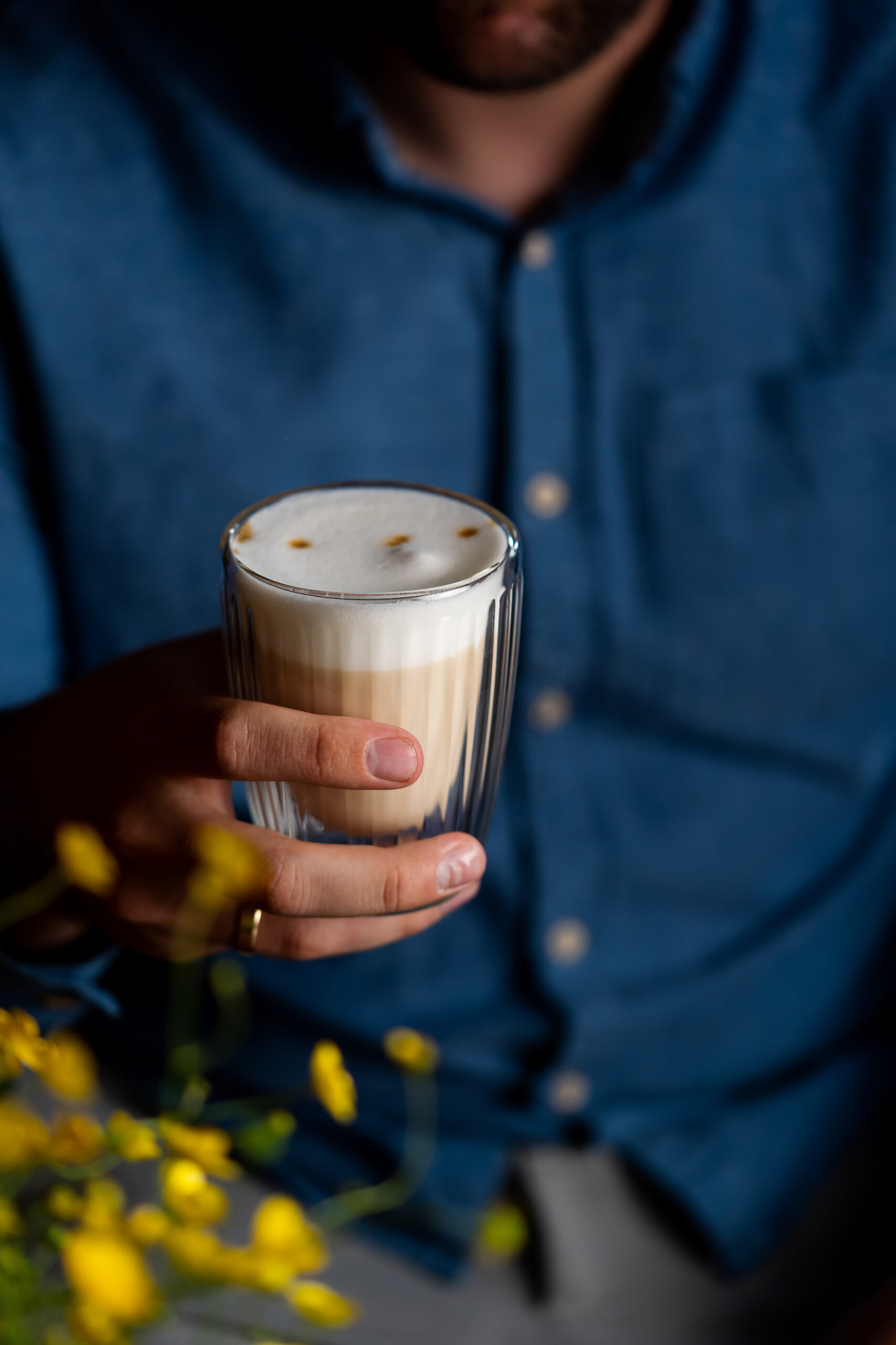 Kahekordse seinaga klaasi komplekt 250 ml Livio Duo - Image 3