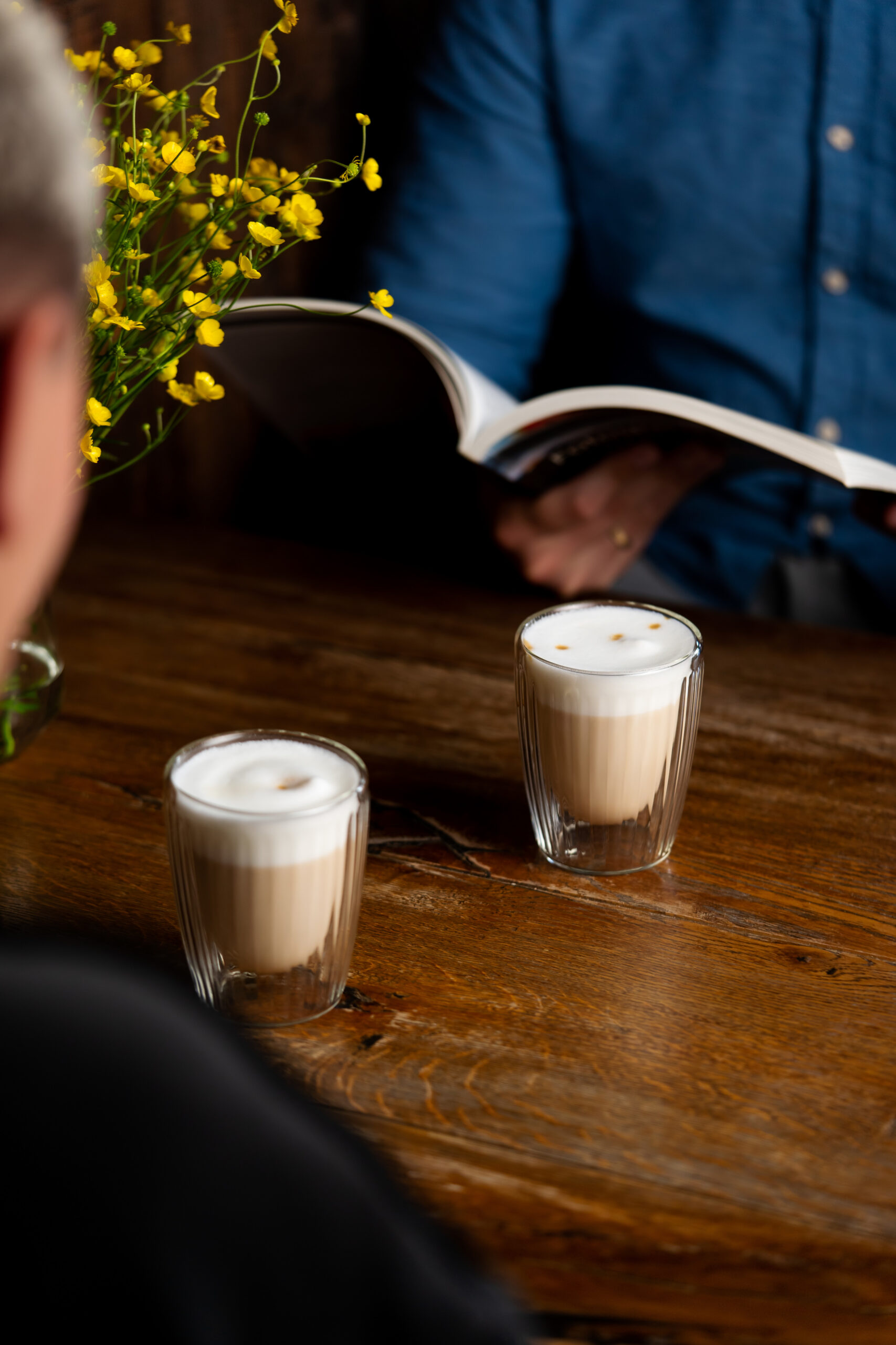 Kahekordse seinaga klaasi komplekt 250 ml Livio Duo - Image 7