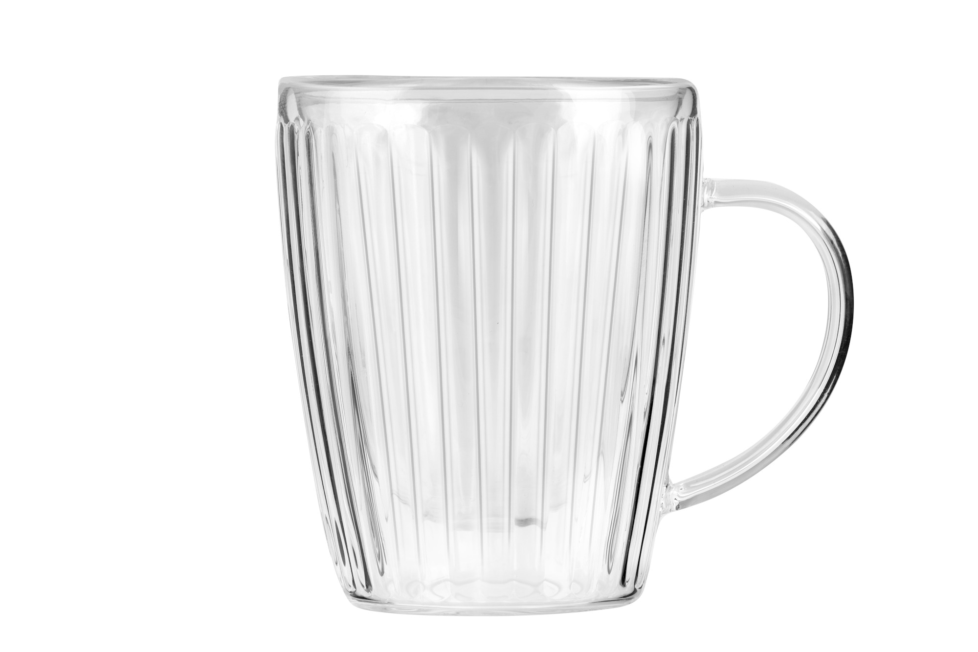 Kahekordse seinaga klaasi sangaga komplekt 250 ml Livio Duo - Image 2