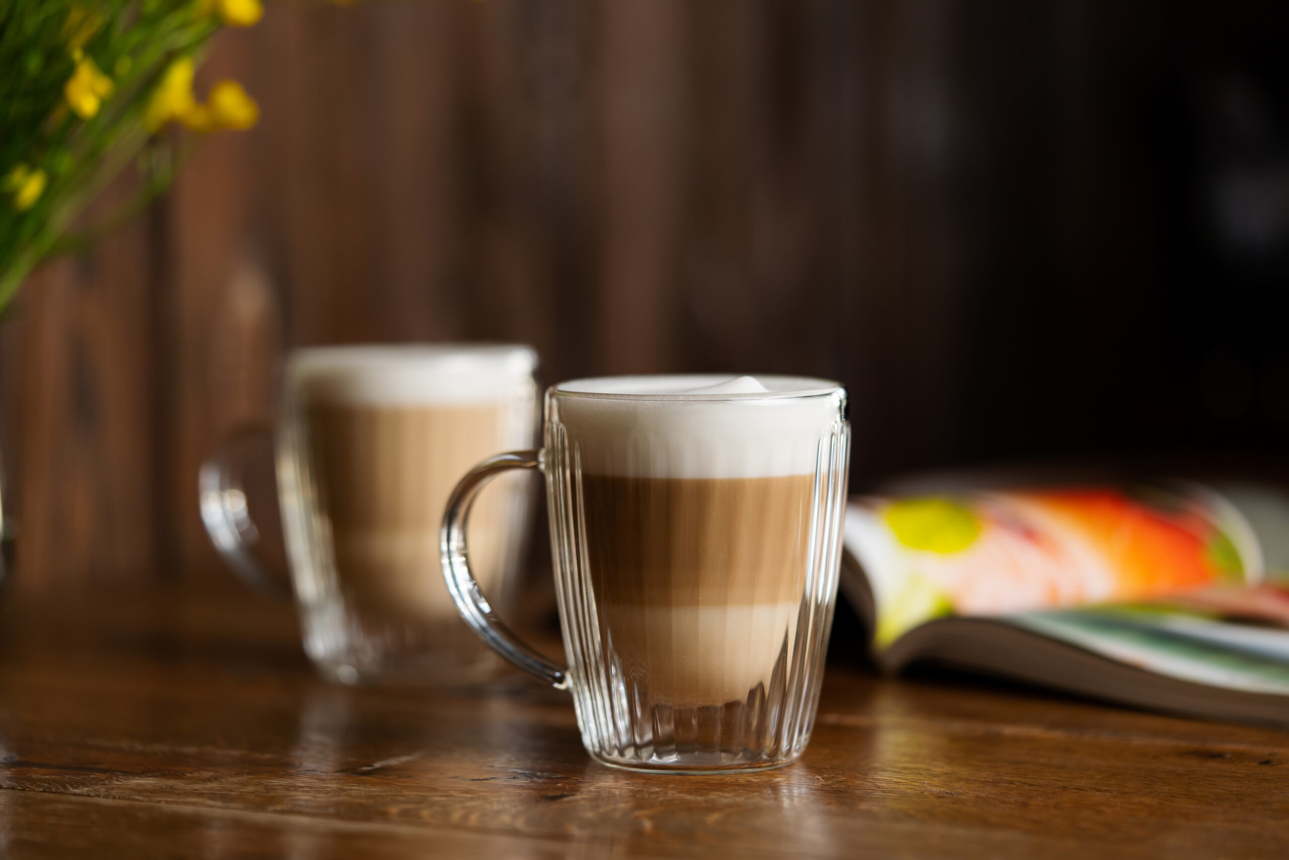 Kahekordse seinaga klaasi sangaga komplekt 250 ml Livio Duo - Image 3