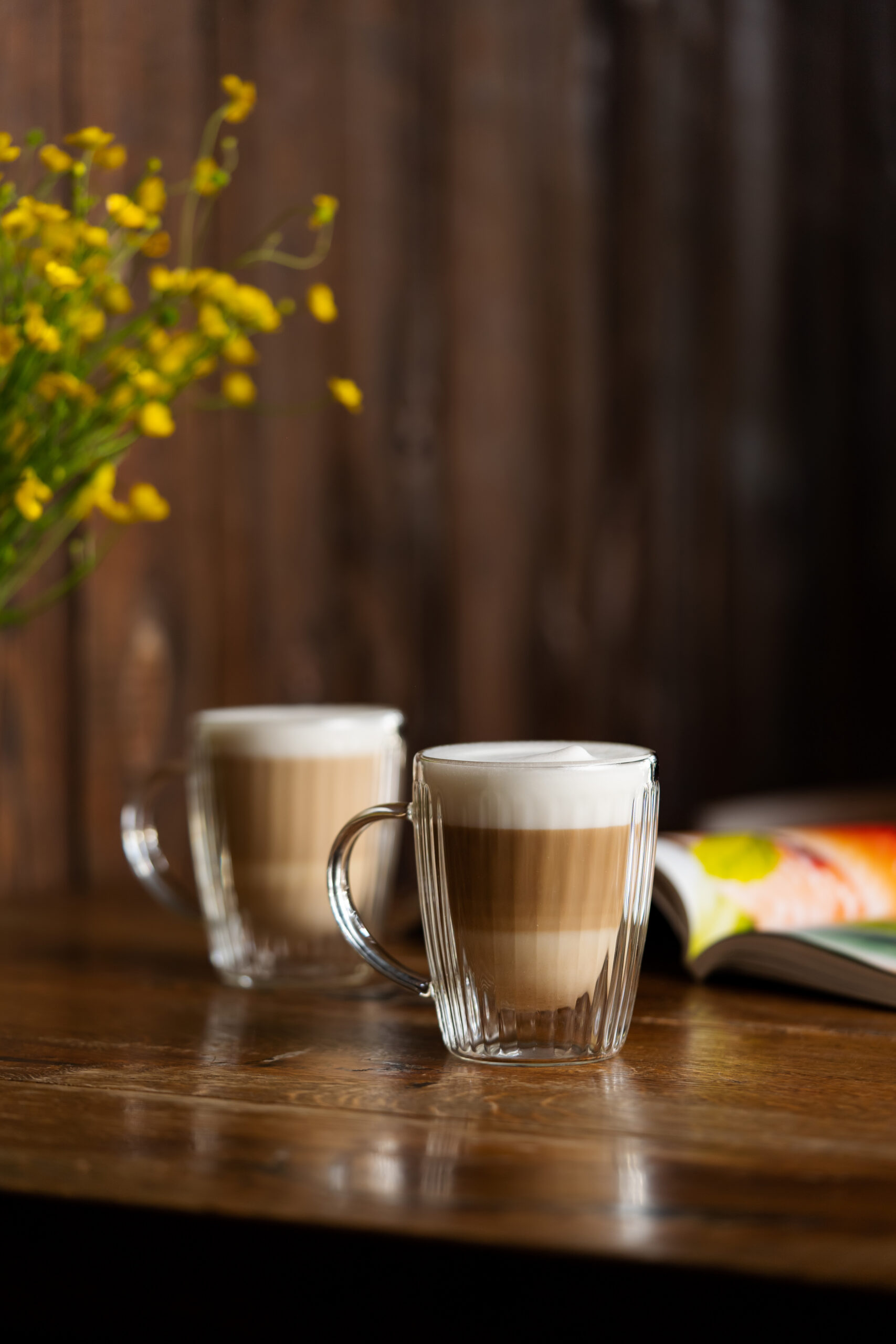 Kahekordse seinaga klaasi sangaga komplekt 250 ml Livio Duo - Image 7