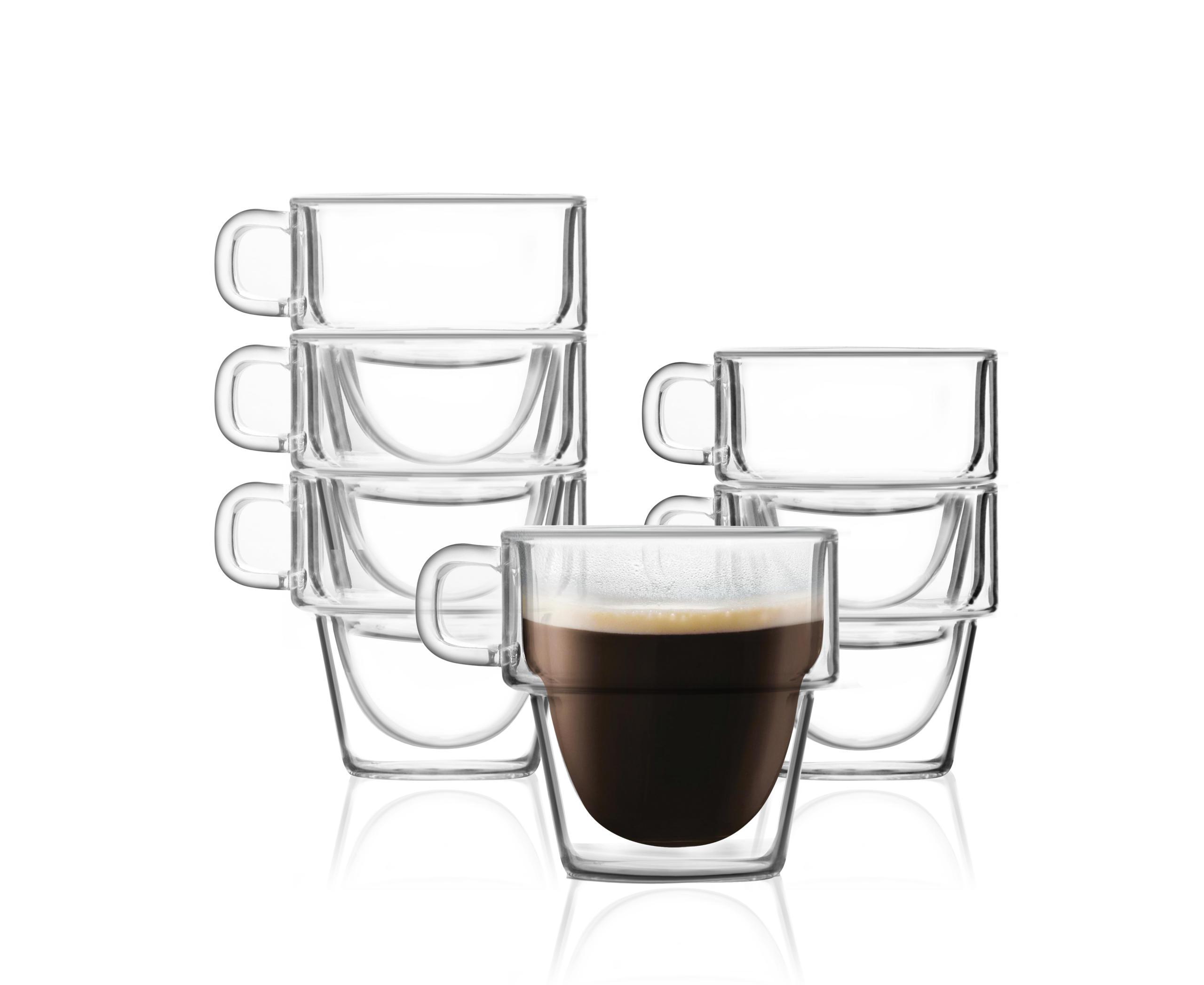 5901638727435_3_ Kahekordse seinaga espressoklaaside komplekt 150ml Senso - Image 1