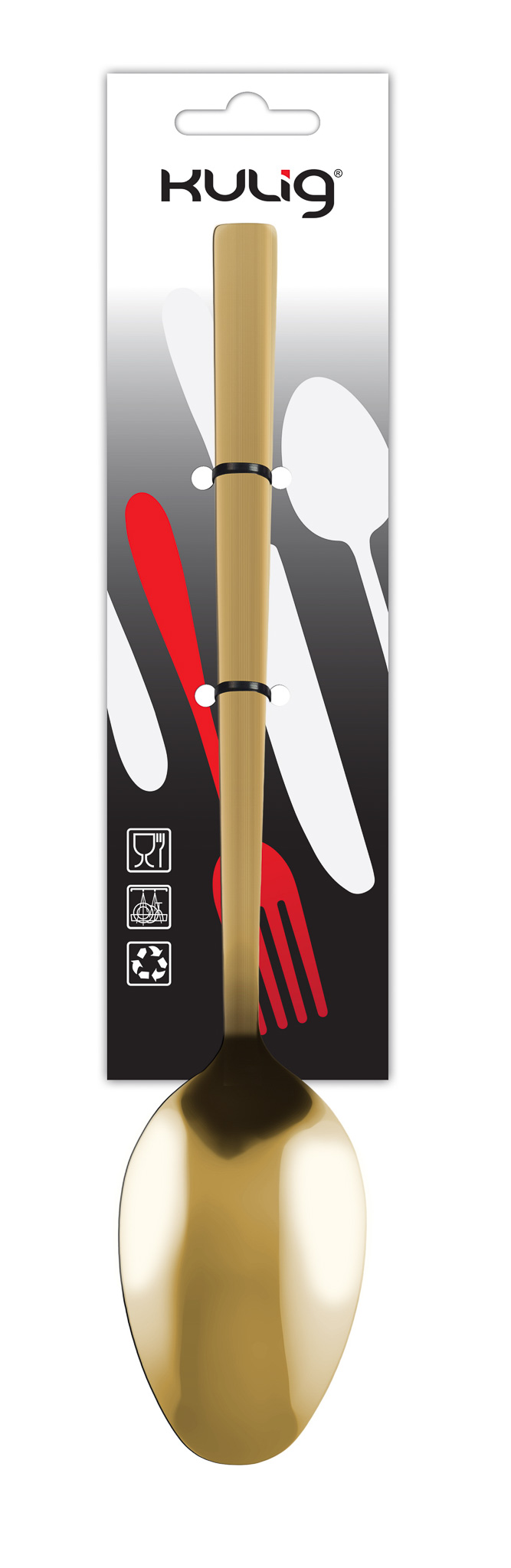 5901638729460_pianogold_yzka Łyżka obiadowa Piano gold 3 sztuki zawieszka 29460 - Image 1