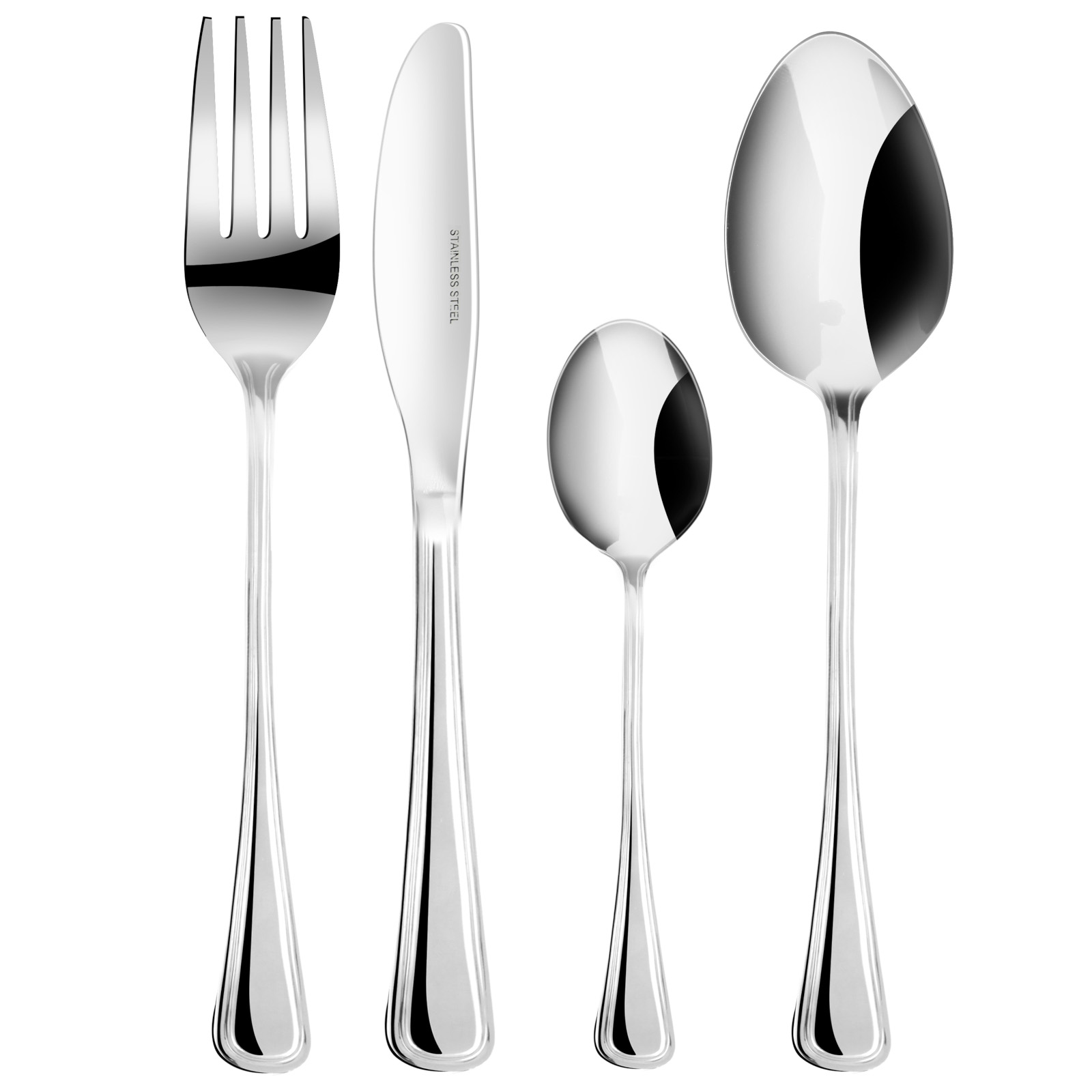 5905933235152_kulig_london_24szt_packshot London söögiriistade komplekt, 24 osa karbis - Image 1