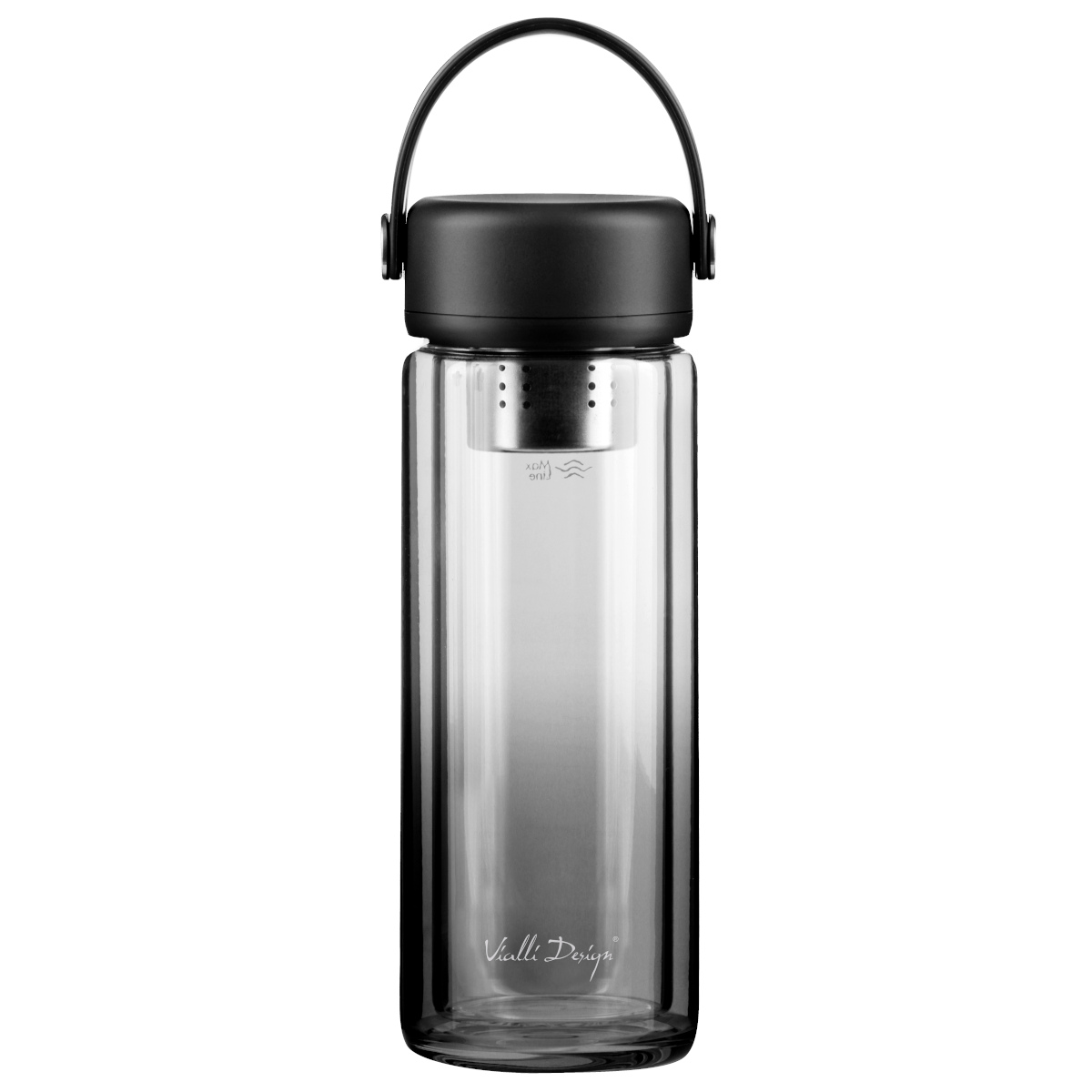 butelka_z_podw_jn_ciank_z_zaparzaczem_fuori_350_ml_czarna_5901638730176 Fuori topeltseinaga pudel infusiooniga 350 ml must - Image 1