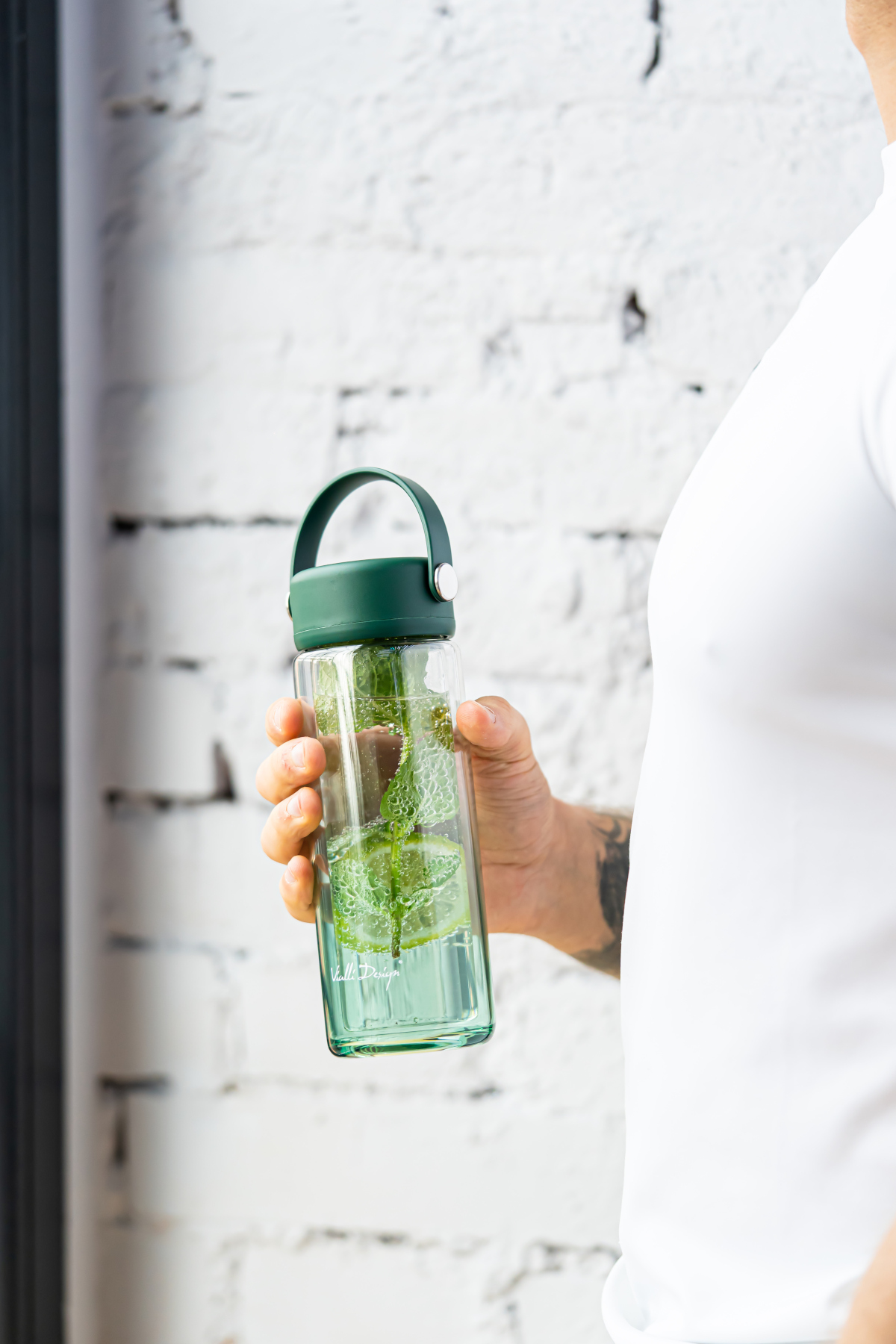 Fuori topeltseinaga pudel infusiooniga 350 ml roheline - Image 4