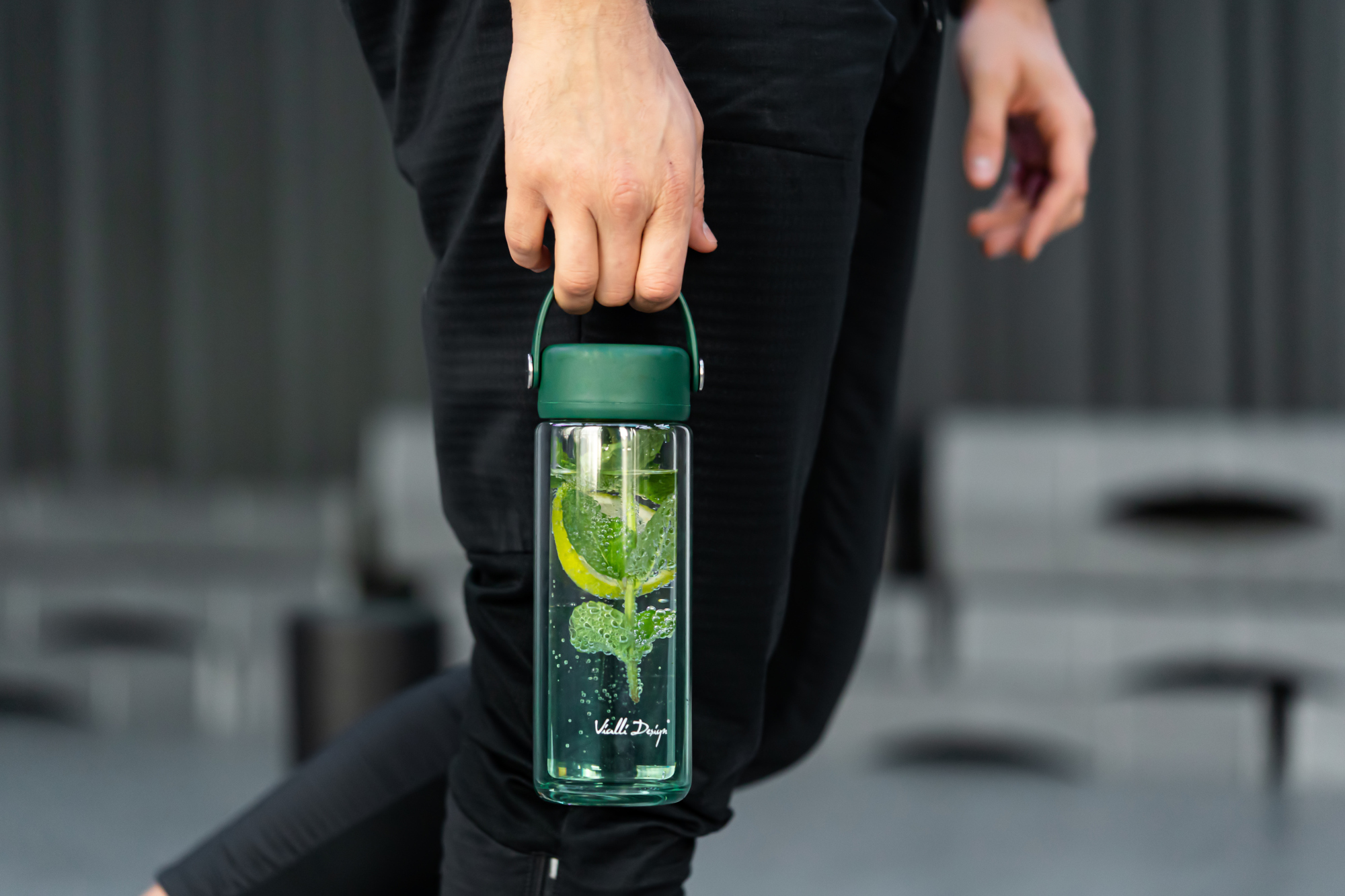 Fuori topeltseinaga pudel infusiooniga 350 ml roheline - Image 6