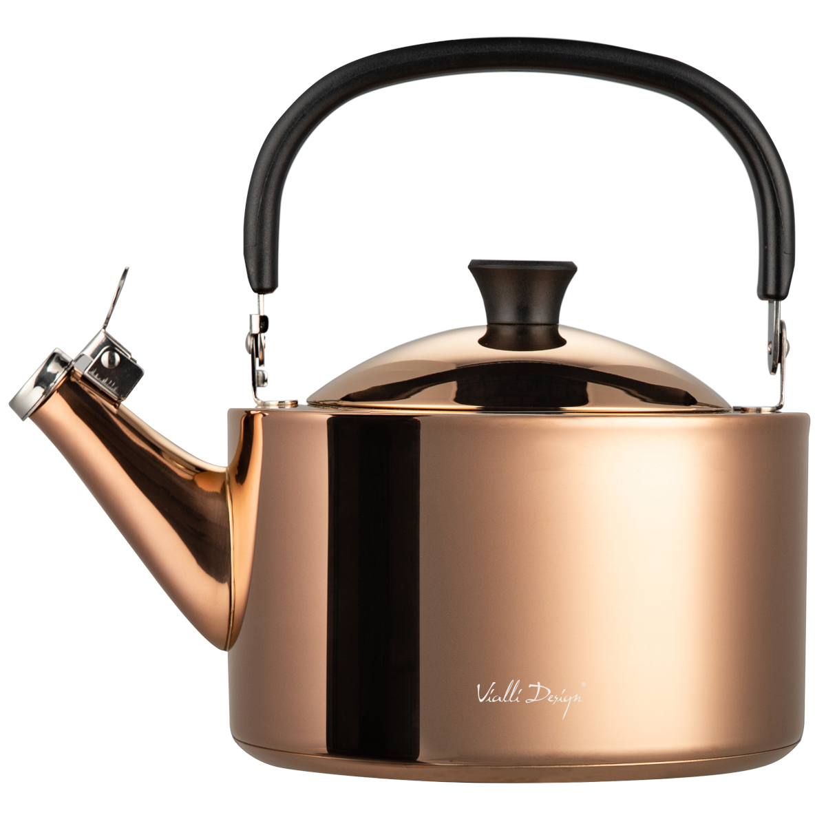 1,5l Diamante veekeetja vilega, roosakuldne, poleeritud - Image 1