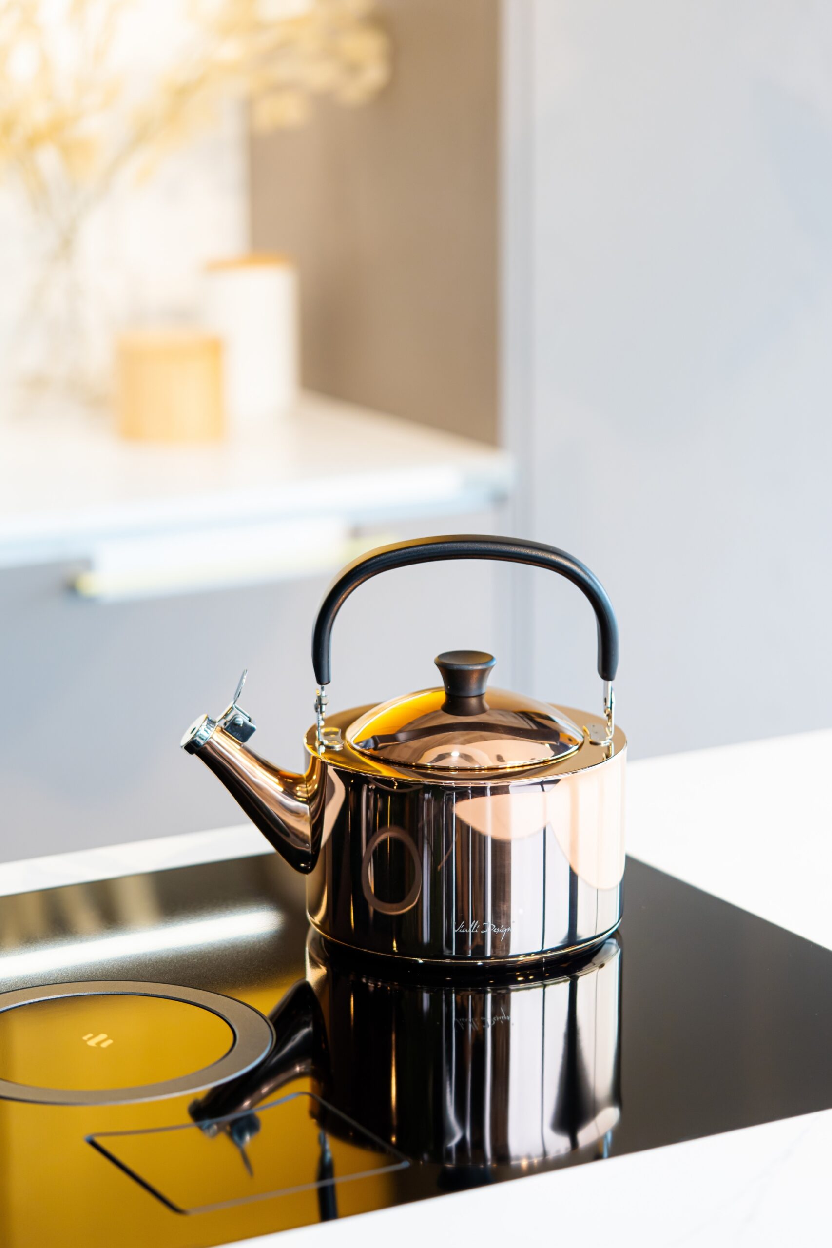 1,5l Diamante veekeetja vilega, roosakuldne, poleeritud - Image 5