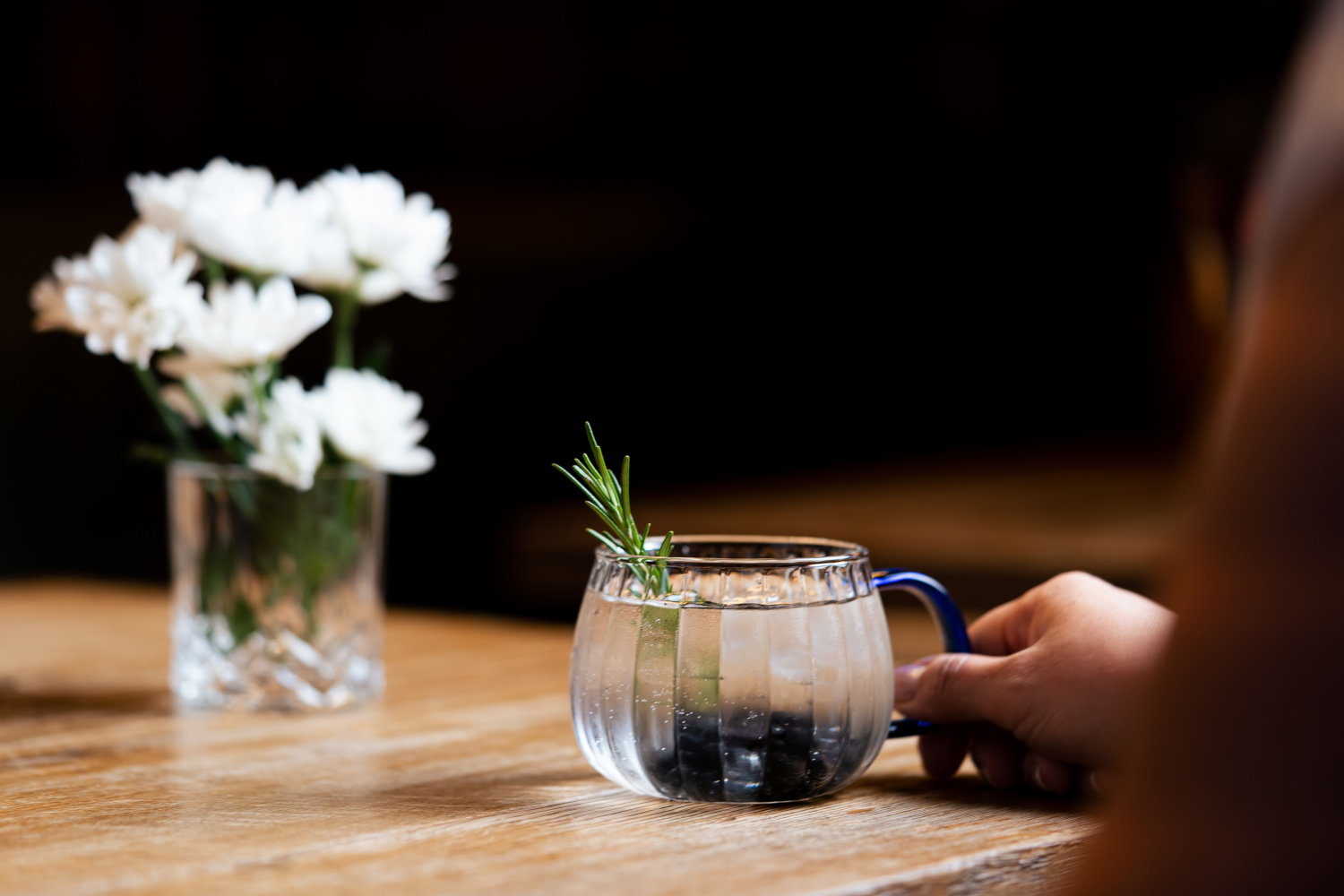 2 klaasi komplekt sinise sangaga 350 ml Tulip - Image 5