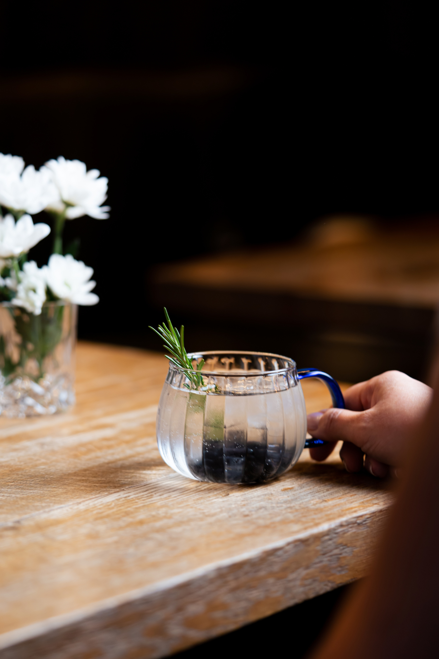 2 klaasi komplekt sinise sangaga 350 ml Tulip - Image 6