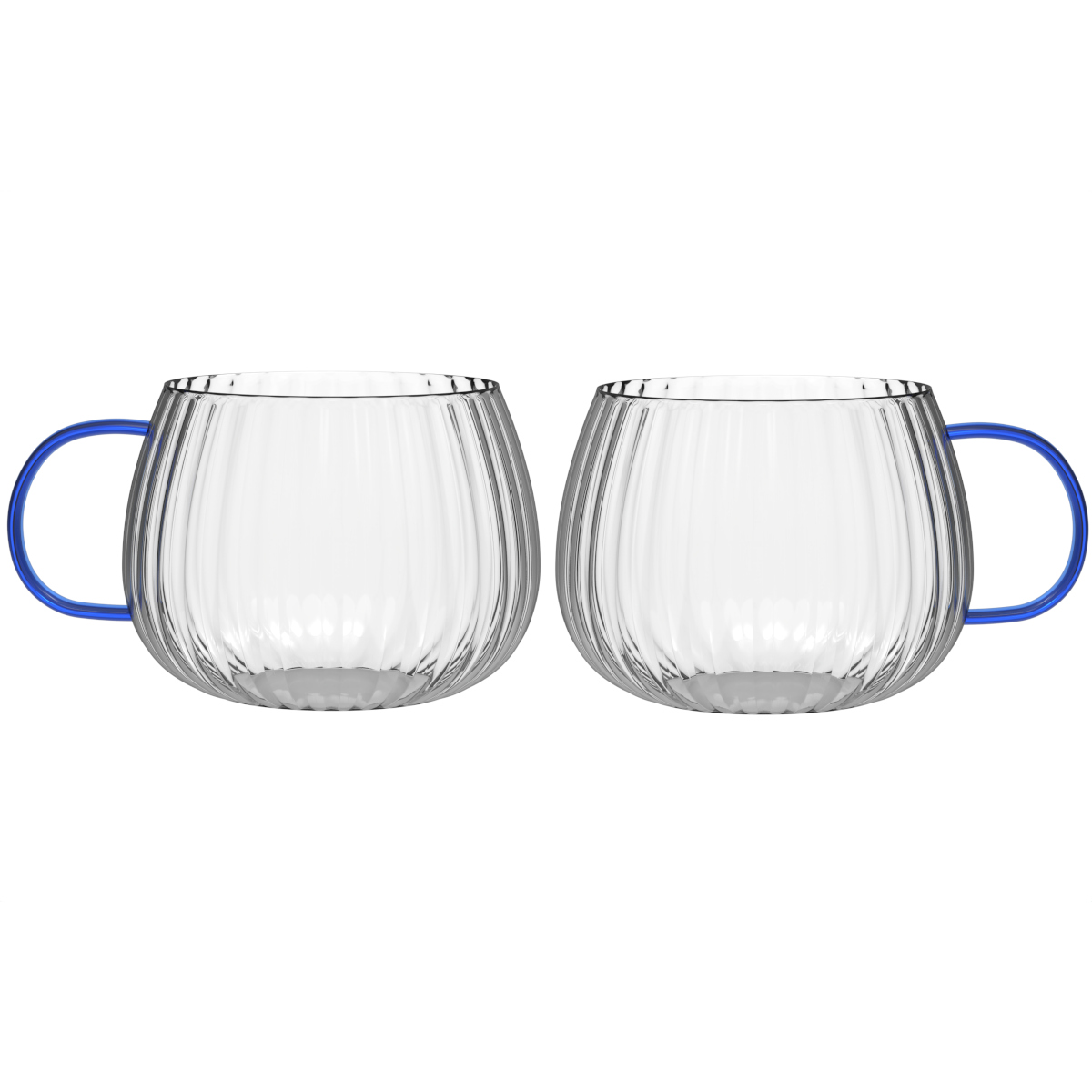 2 klaasi komplekt sinise sangaga 350 ml Tulip - Image 2