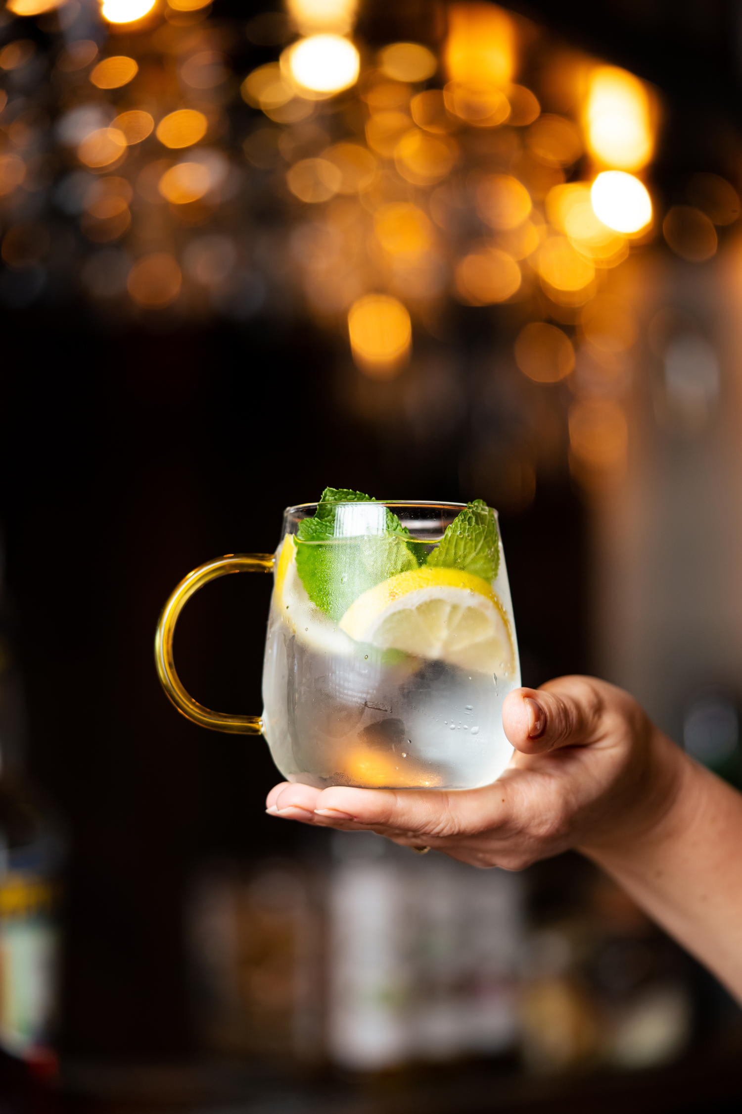 Klaasi komplekt kollase sangaga 400 ml Bolla - Image 6