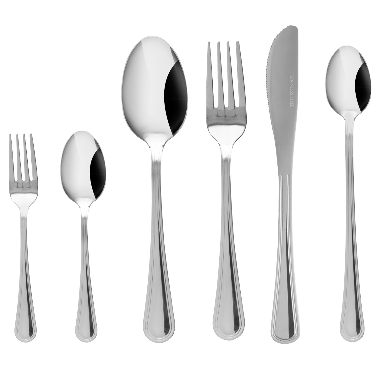 Luce hõbedane söögiriistade komplekt 4 inimesele, 24 osa - Image 1