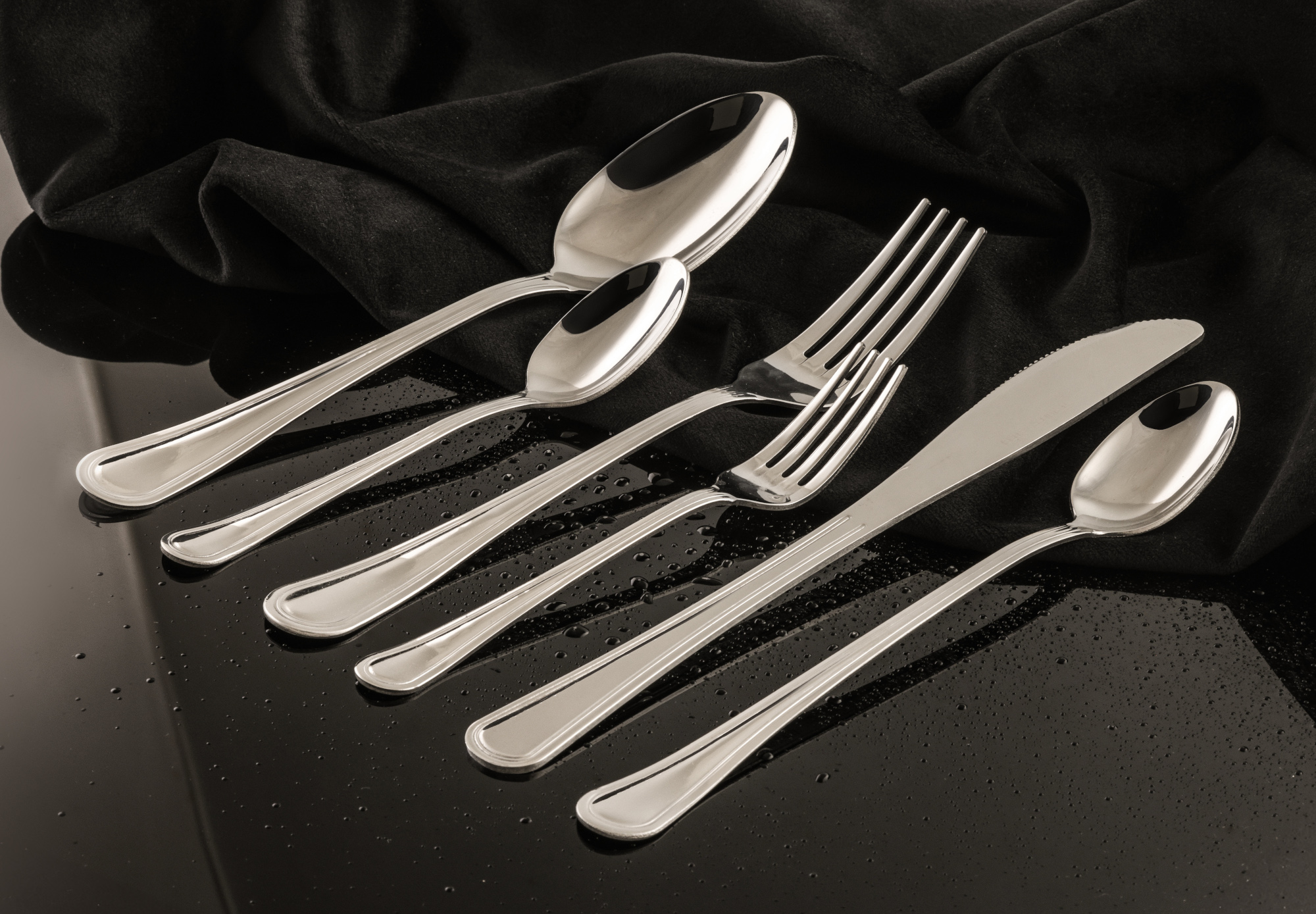 Luce hõbedast õhtusöögikahvlite komplekt, 3tk - Image 4