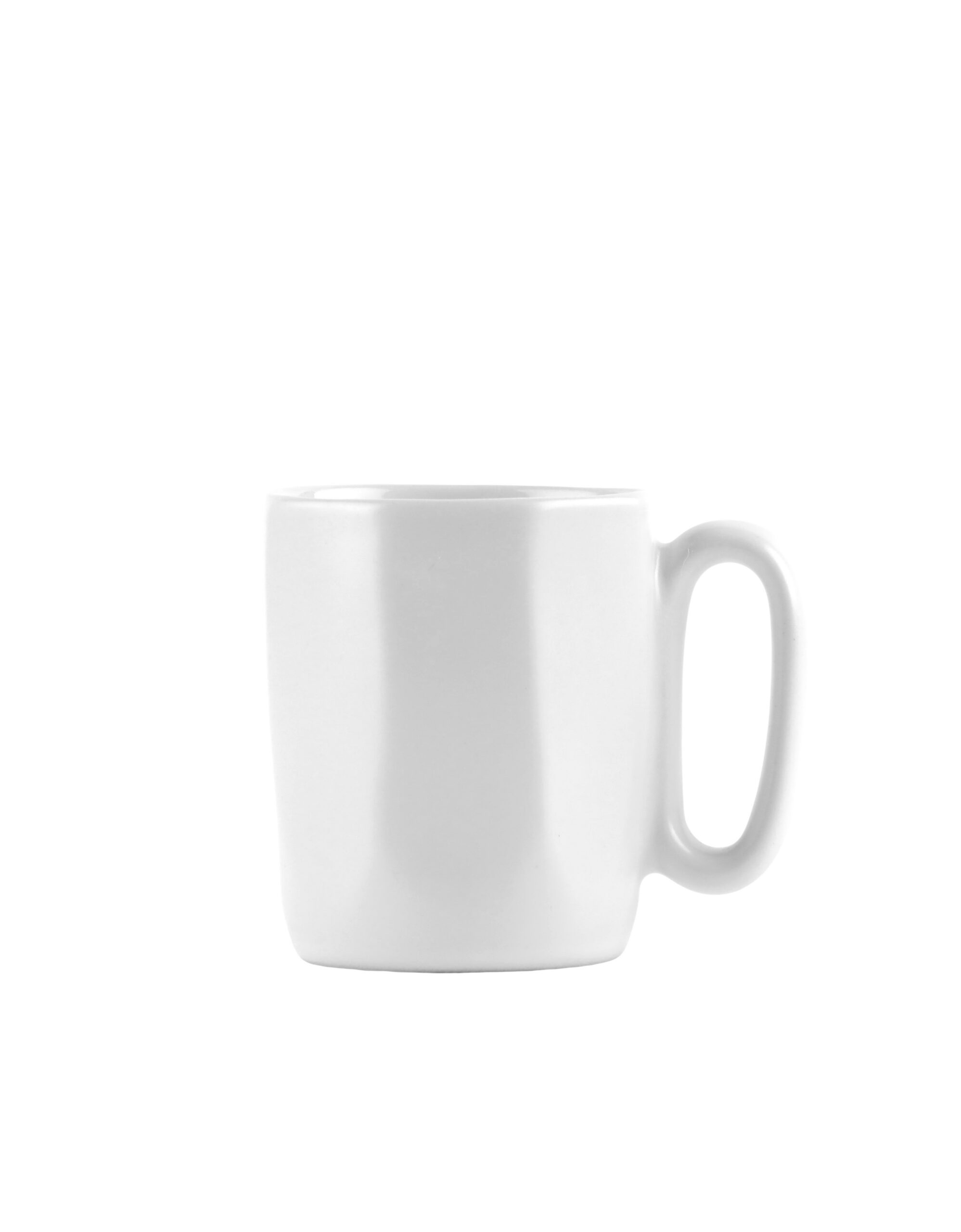 Kaks keraamilist kruusi sangaga 80 ml Fuori valge - Image 2