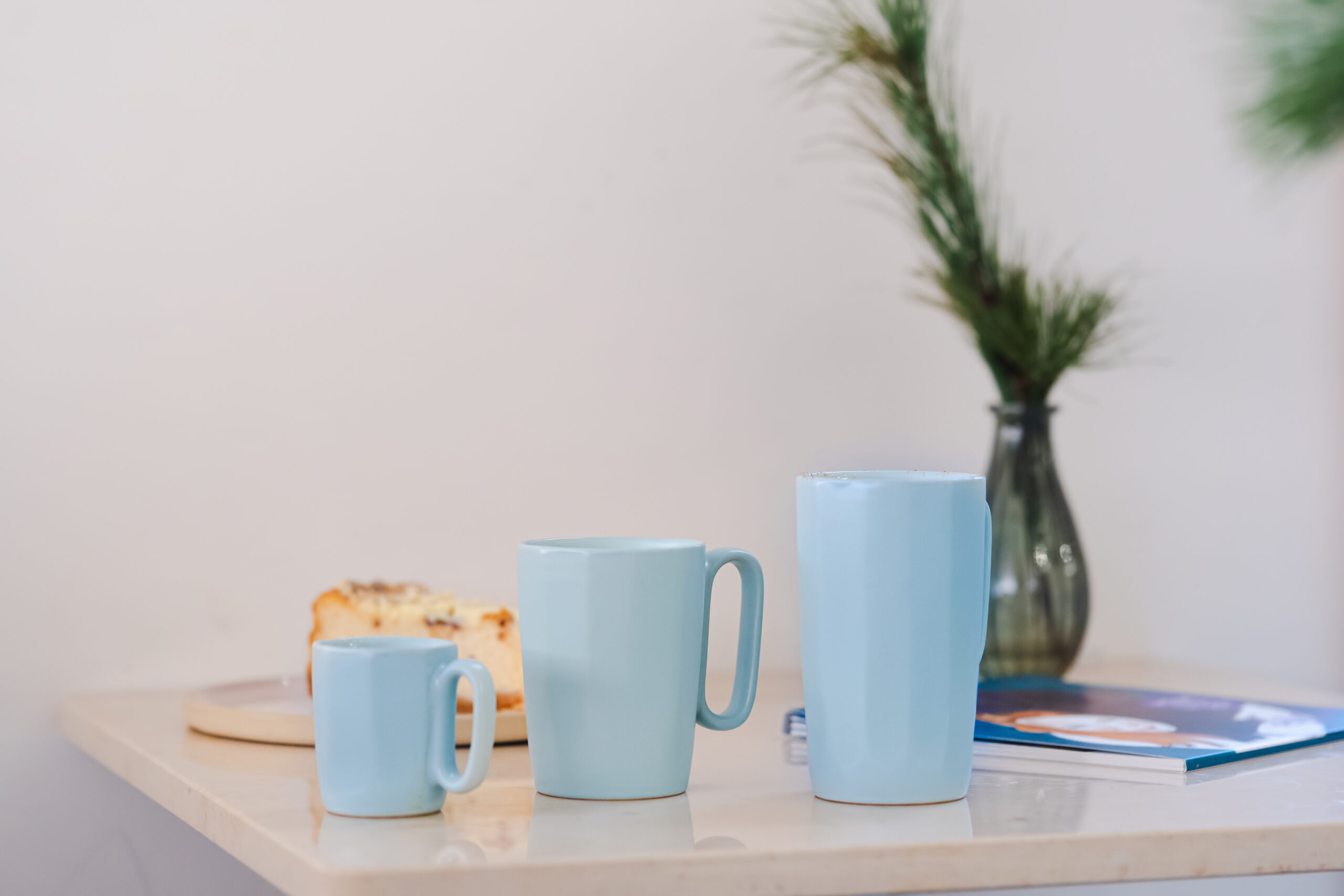 Kaks keraamilist kruusi sangaga 80 ml Fuori mint - Image 6