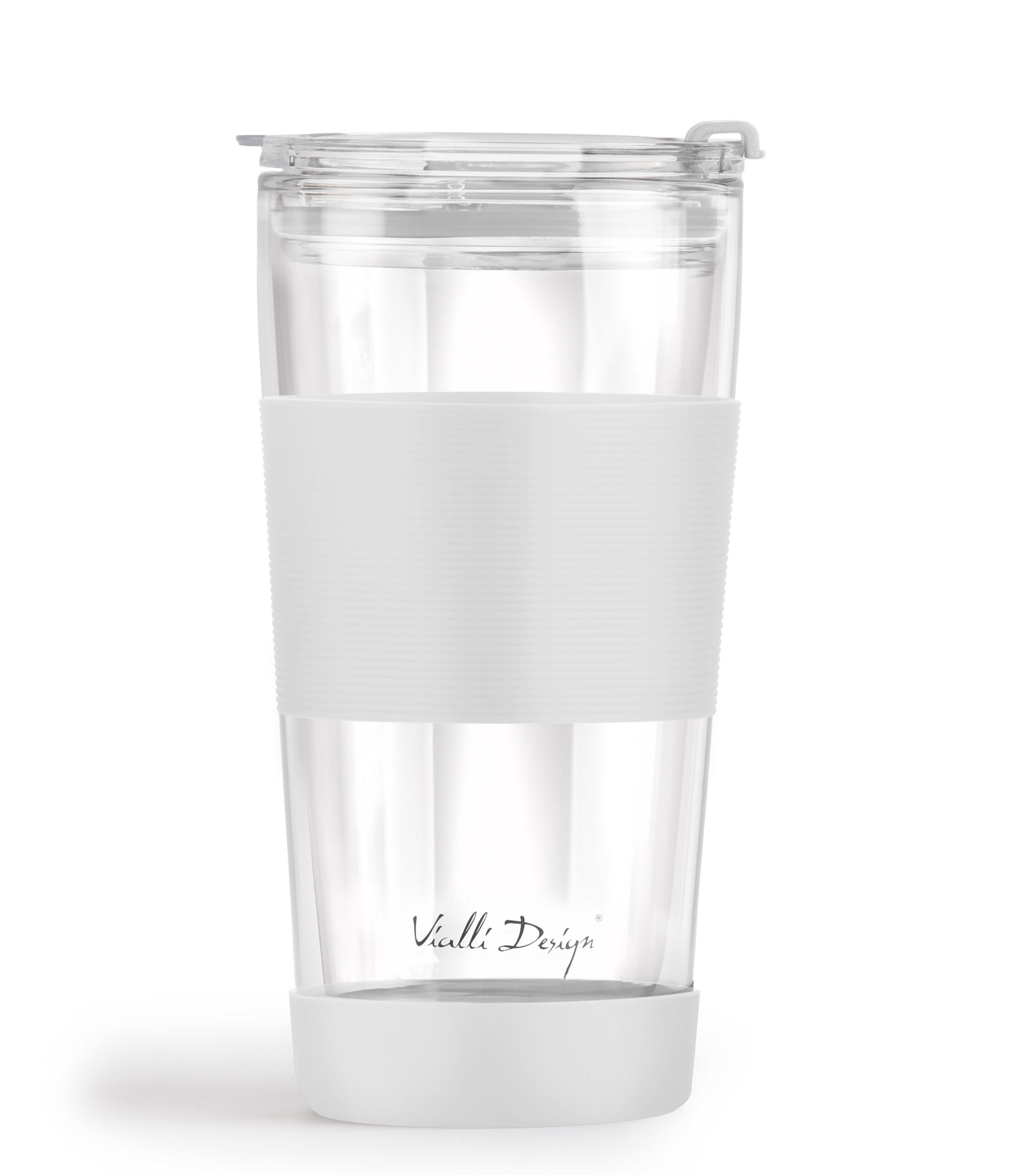 Klaasist termokruus kõrrega 600 ml valge Fuori - Image 2