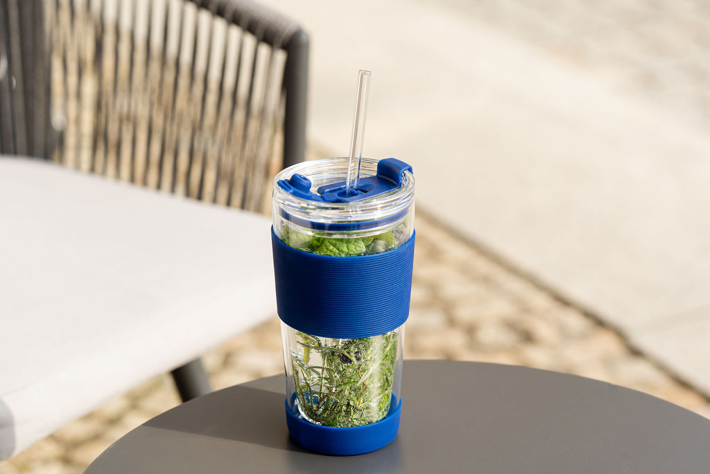 Termokruus kõrrega 600 ml tumesinine Fuori - Image 7