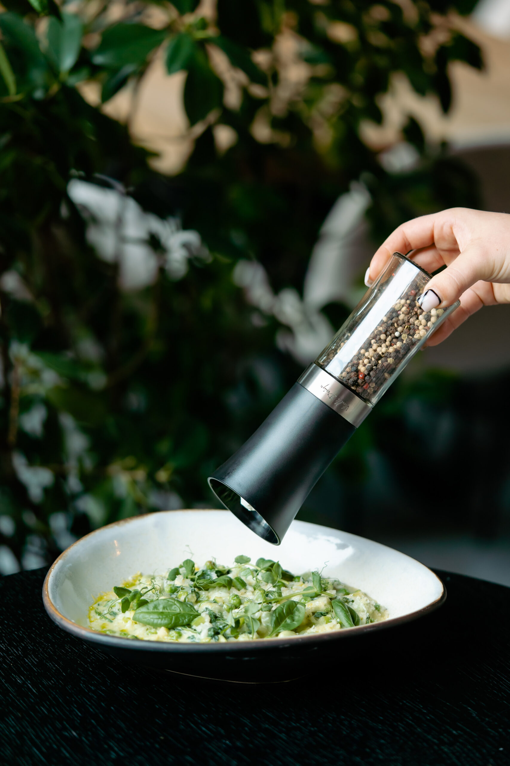 Elektriline gravitatsiooniline soola- ja pipraveski must LIVIO - Image 7