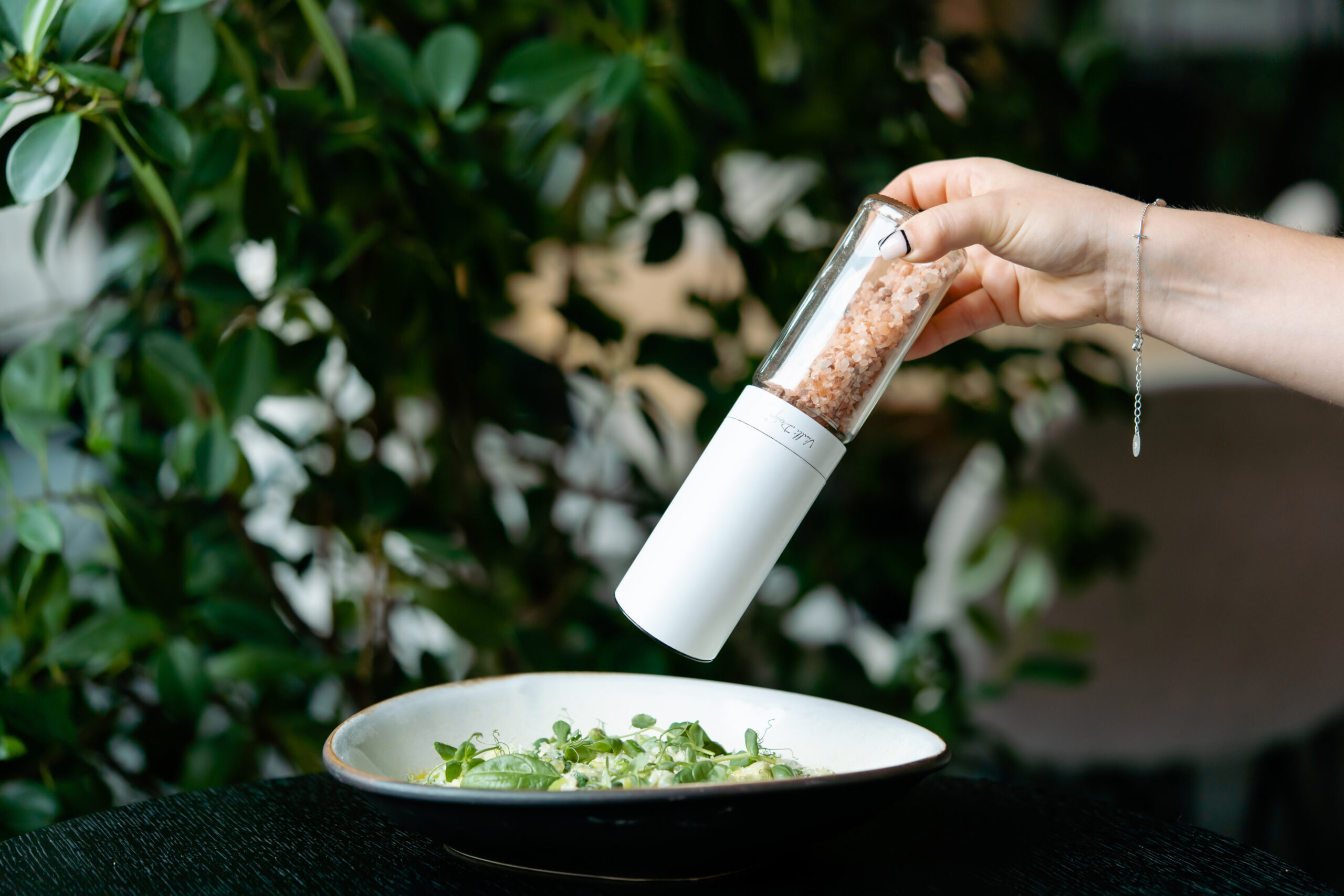 Elektriline gravitatsiooniline soola- ja pipraveski valge SOHO - Image 6