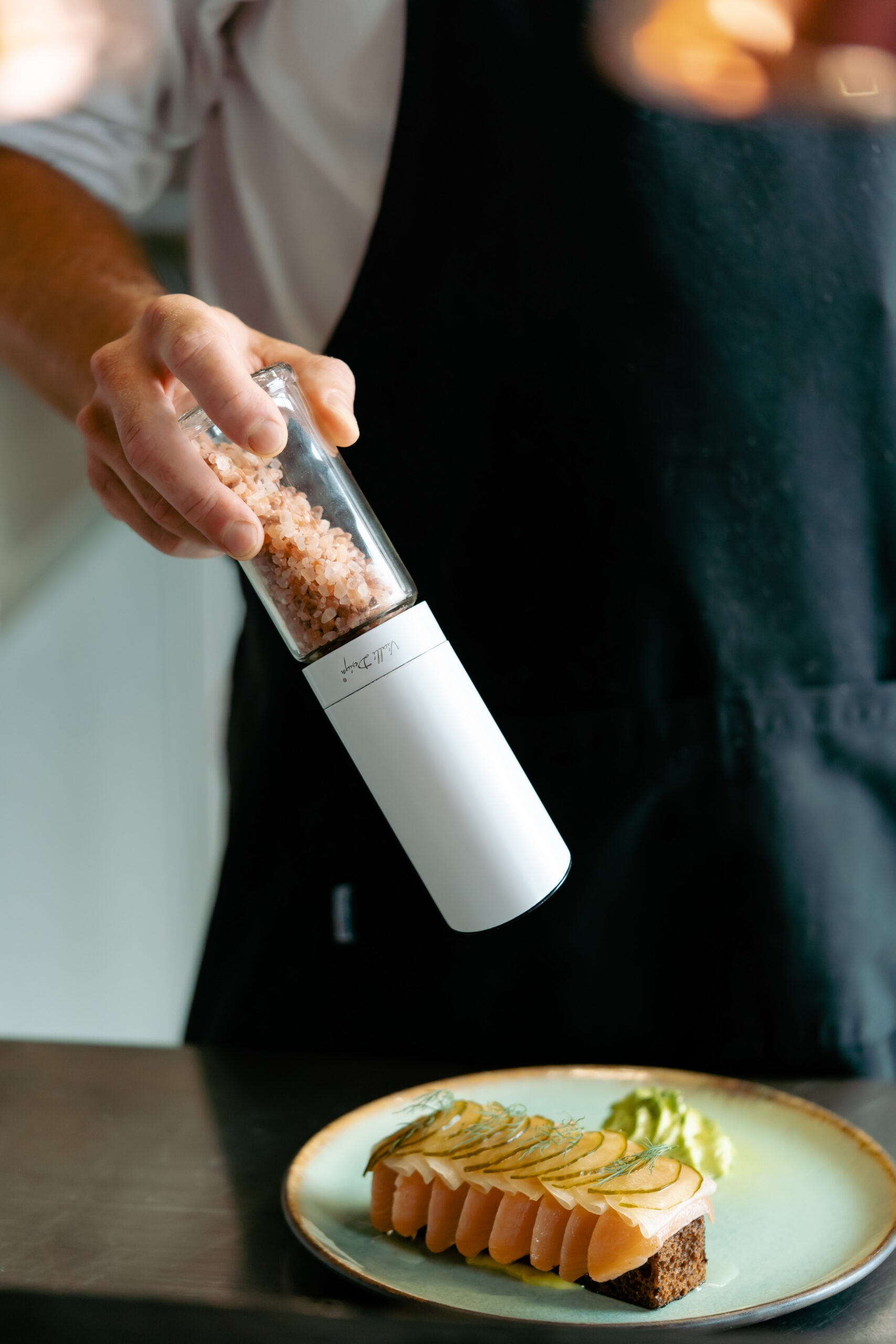 Elektriline gravitatsiooniline soola- ja pipraveski valge SOHO - Image 7