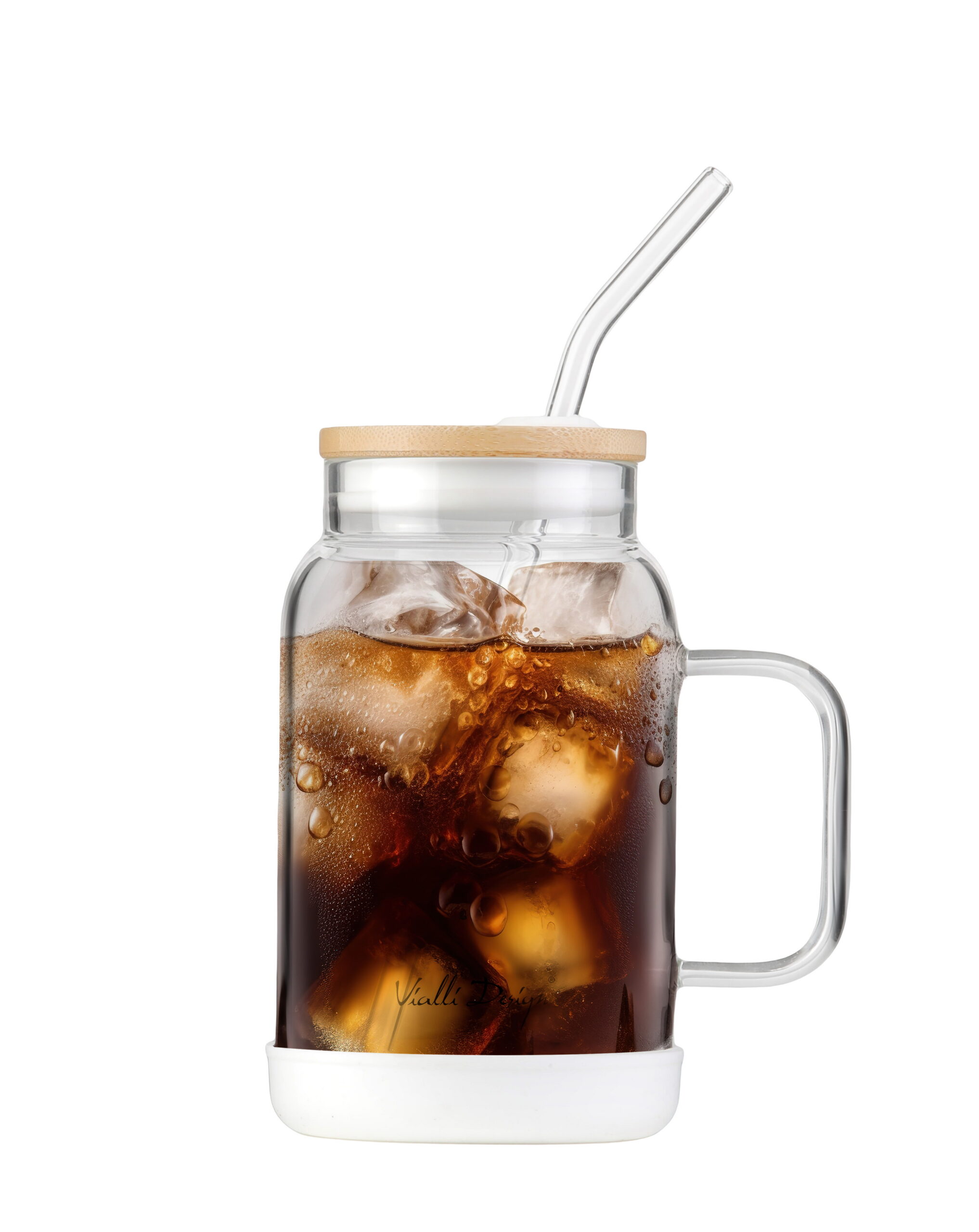 Purk kõrrega 600 ml valge Fuori - Image 2