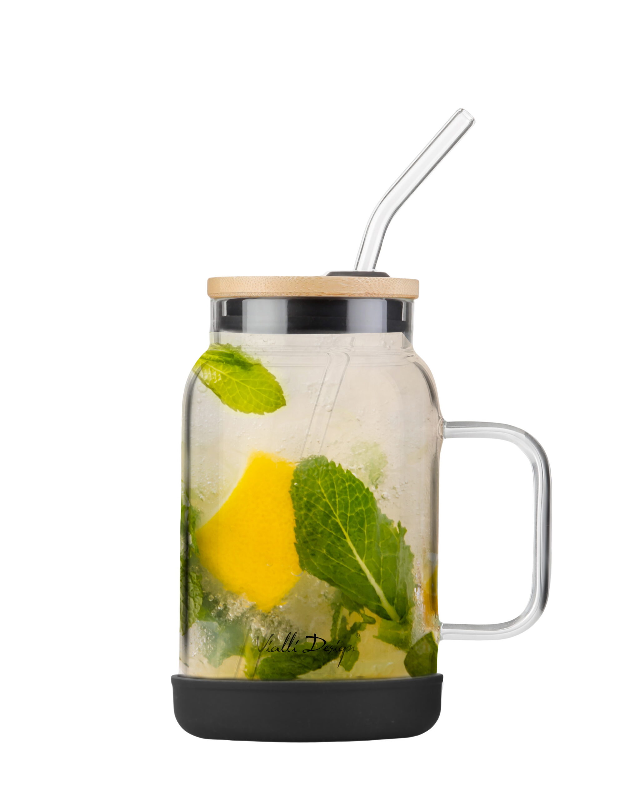 Purk kõrrega 600 ml must Fuori - Image 3