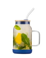 Purk kõrrega 600 ml tumesinine Fuori - Pilt 3