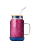 Purk kõrrega 600 ml tumesinine Fuori - Pilt 5
