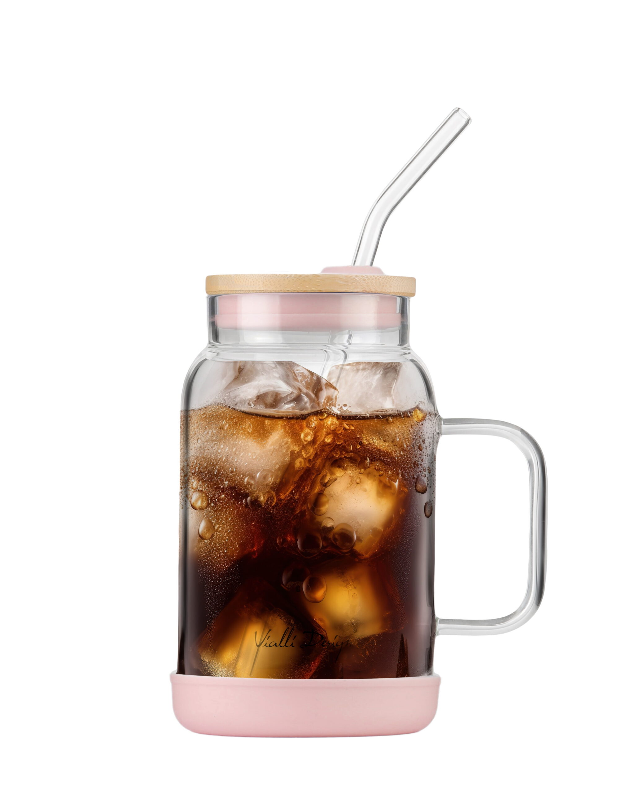 Purk kõrrega 600 ml roosa Fuori - Image 2