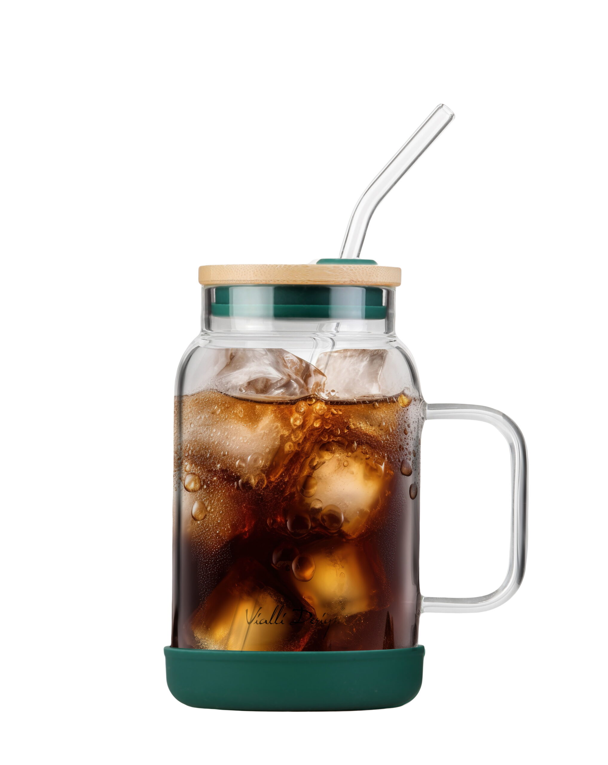 Purk kõrrega 600 ml roheline Fuori - Image 2