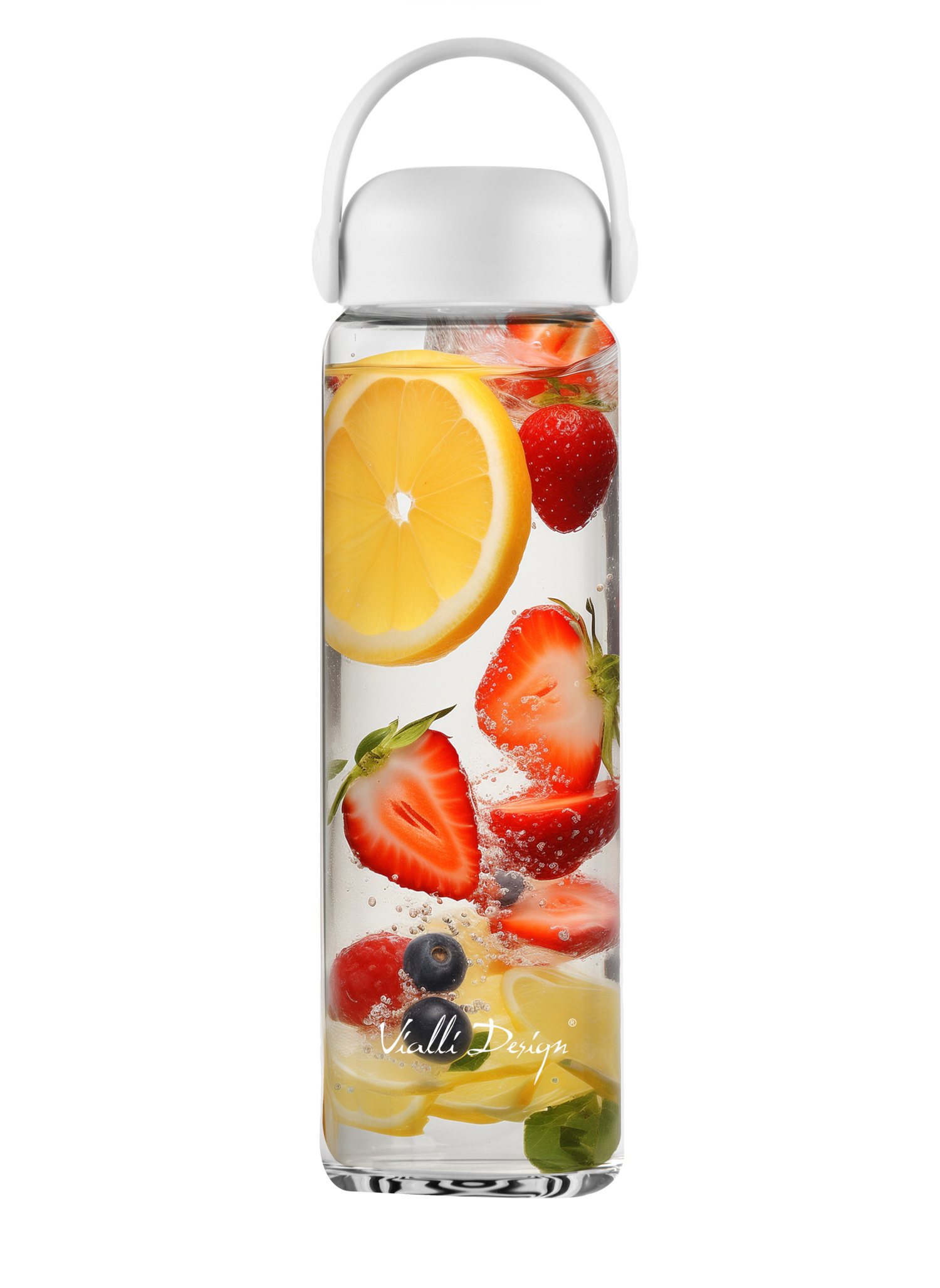 Fuori klaasist veepudel 540 ml valge - Image 3