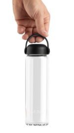 Fuori klaasist veepudel 540 ml must - Pilt 5