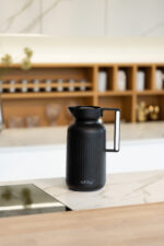 Termos klaasist sisuga Lungo 1l must - Pilt 4