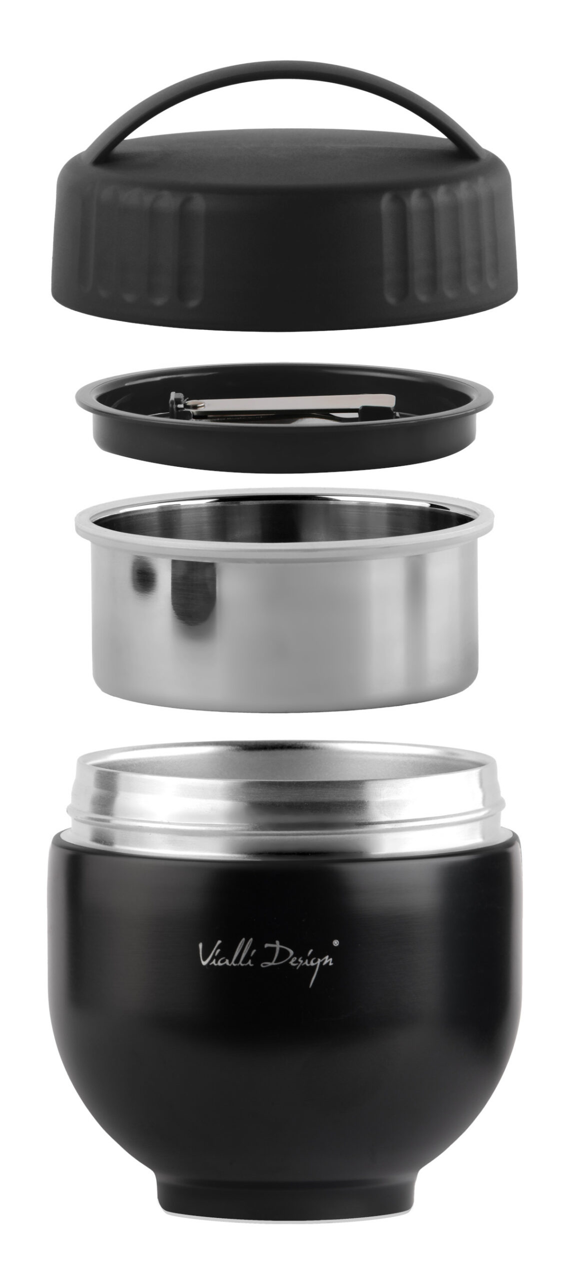 Fuori termos anuma ja lusikaga 680 ml must - Image 7