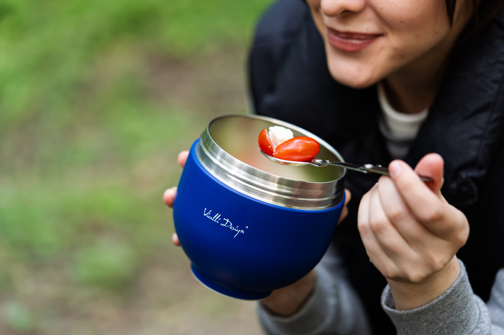 Fuori termos anuma ja lusikaga 680 ml tumesinine - Image 7