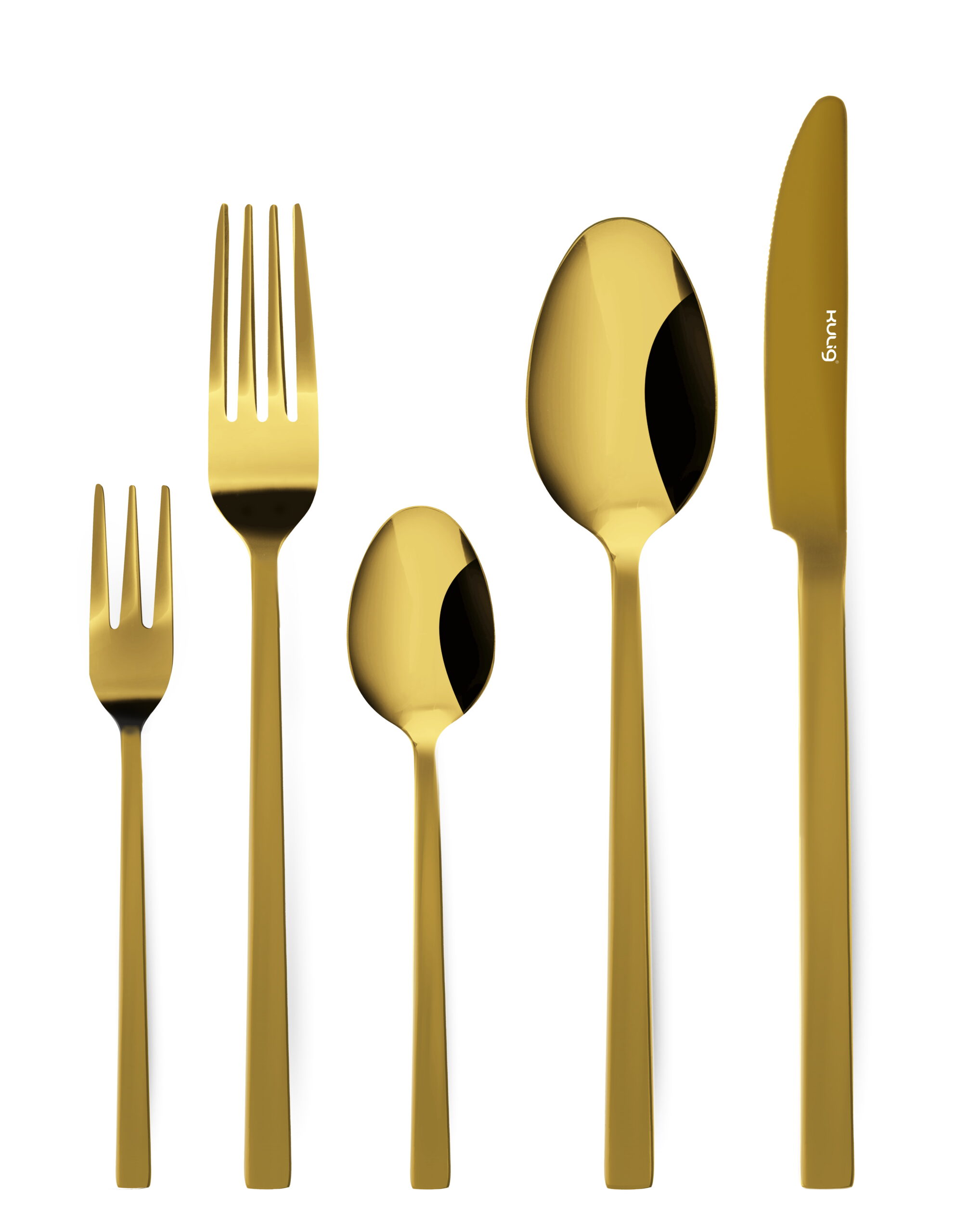 Kuldne läikiv teelusikas, 3tk - Image 5