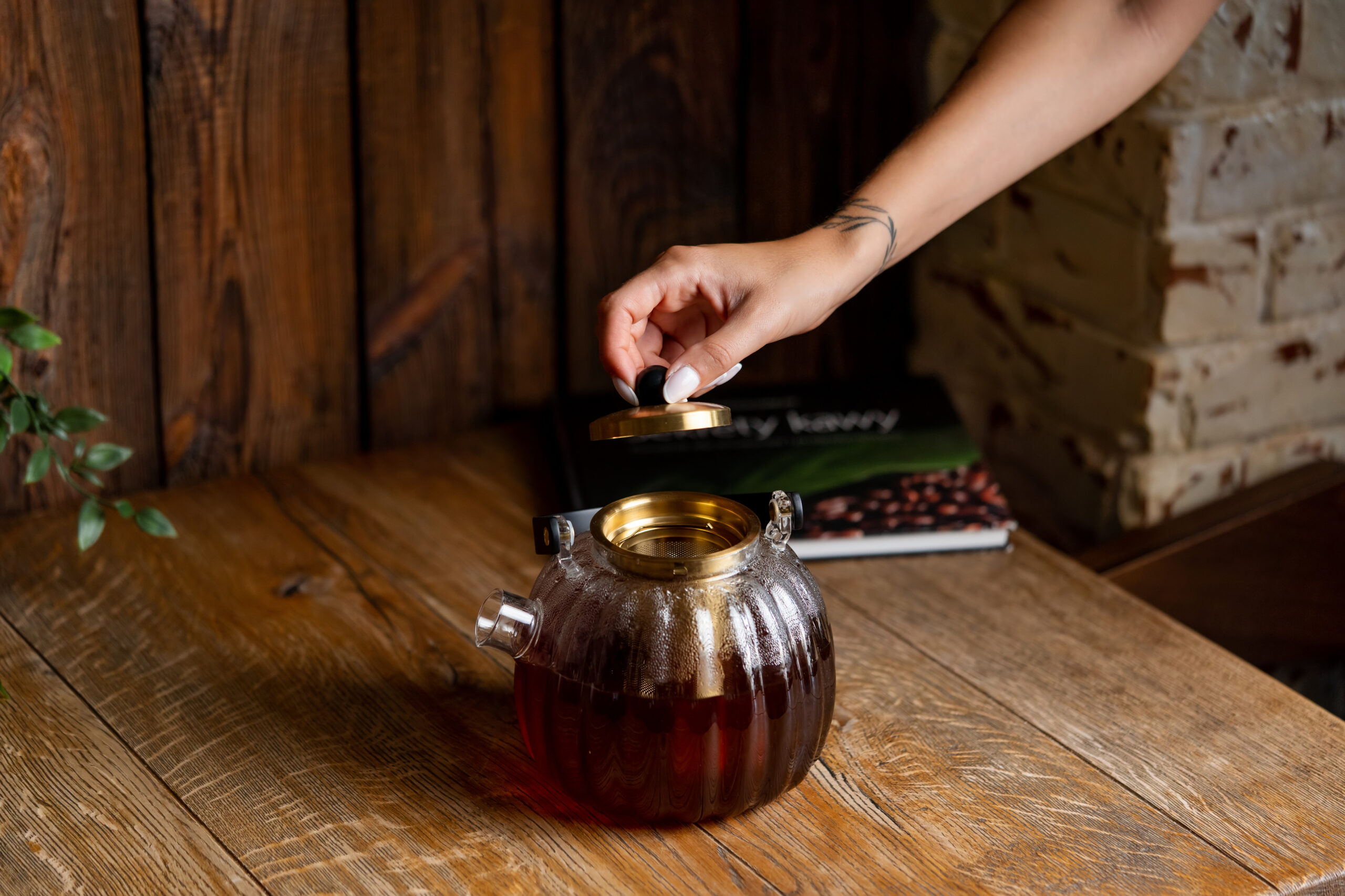 Volare 1000ml kuldne teeinfuser - Image 4