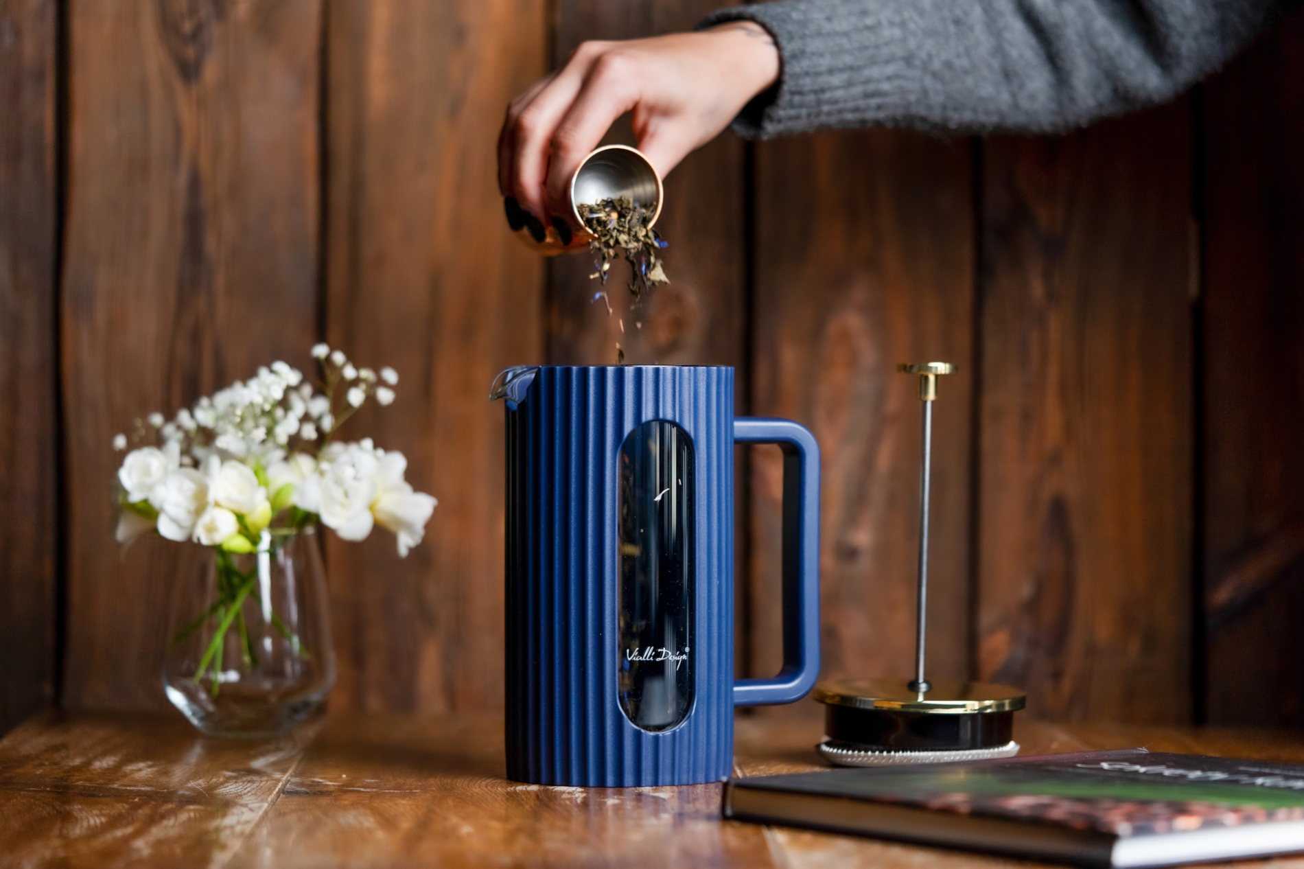 Kohvi- ja teekann ml Livio indigo - Image 6