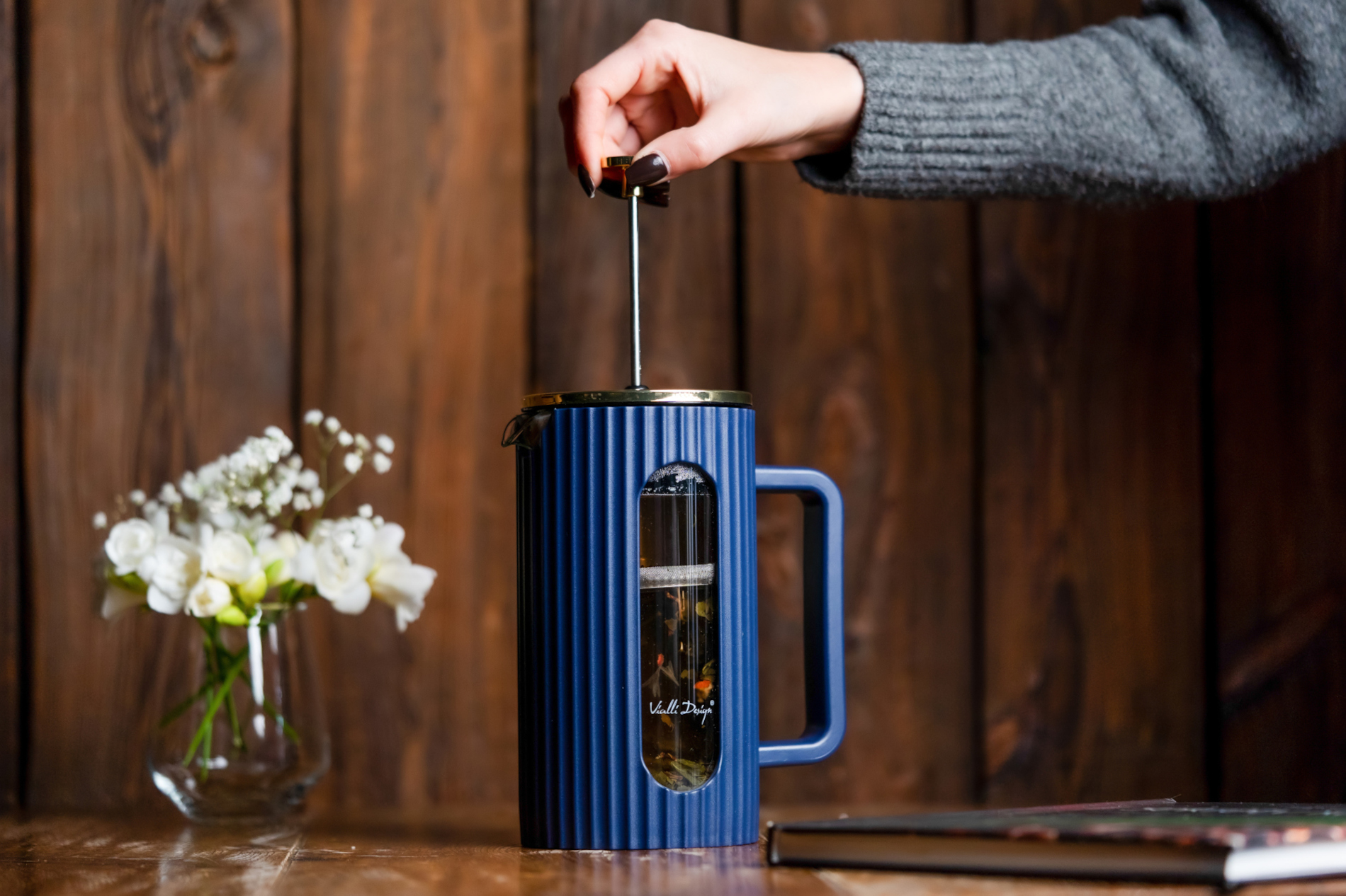 Kohvi- ja teekann ml Livio indigo - Image 7