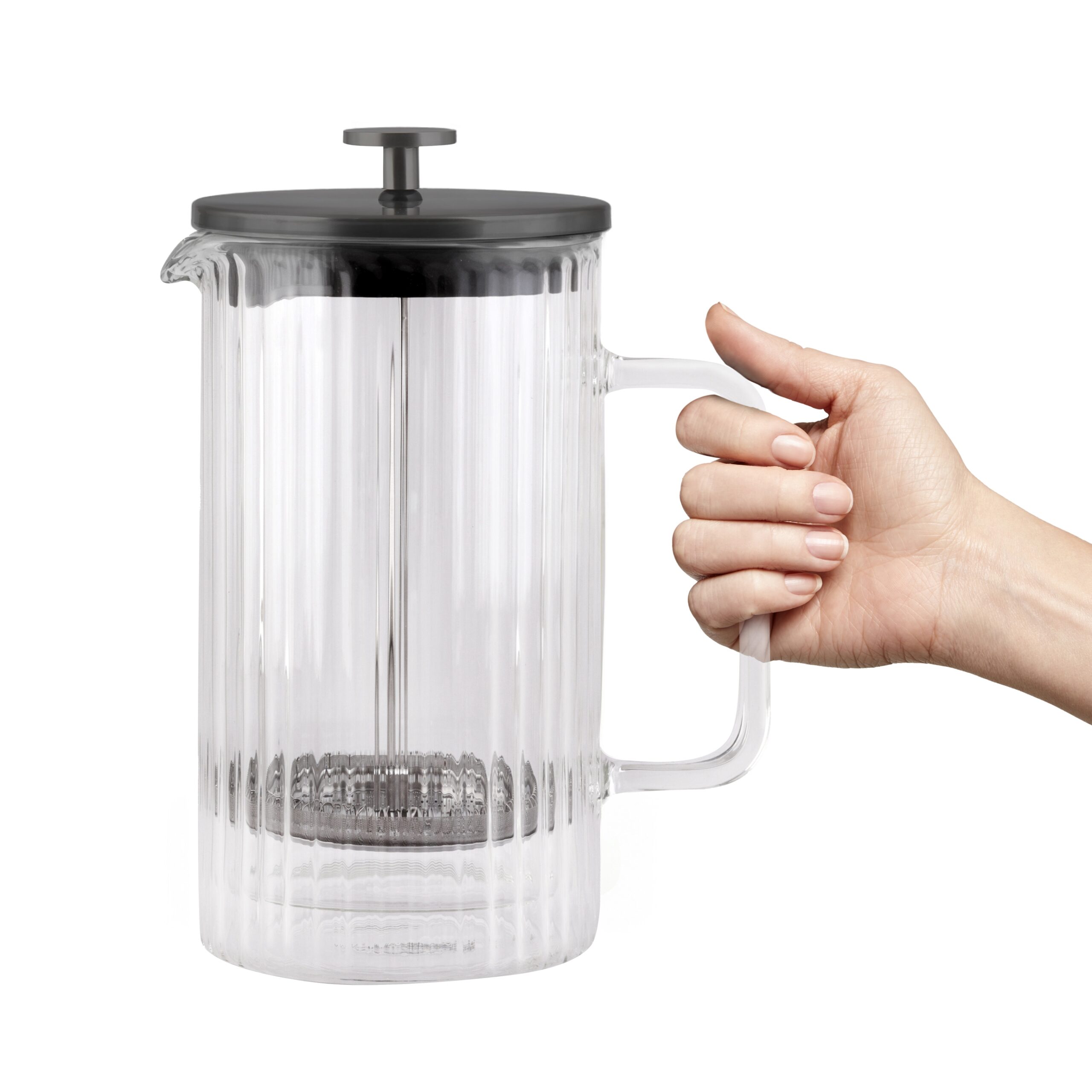 Topeltseinaga kohvi- ja teekann ml Tulip grafiitmatt - Image 3