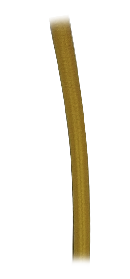 6430062563368 Tekstiiliga kaetud kaabel kollane - Image 1