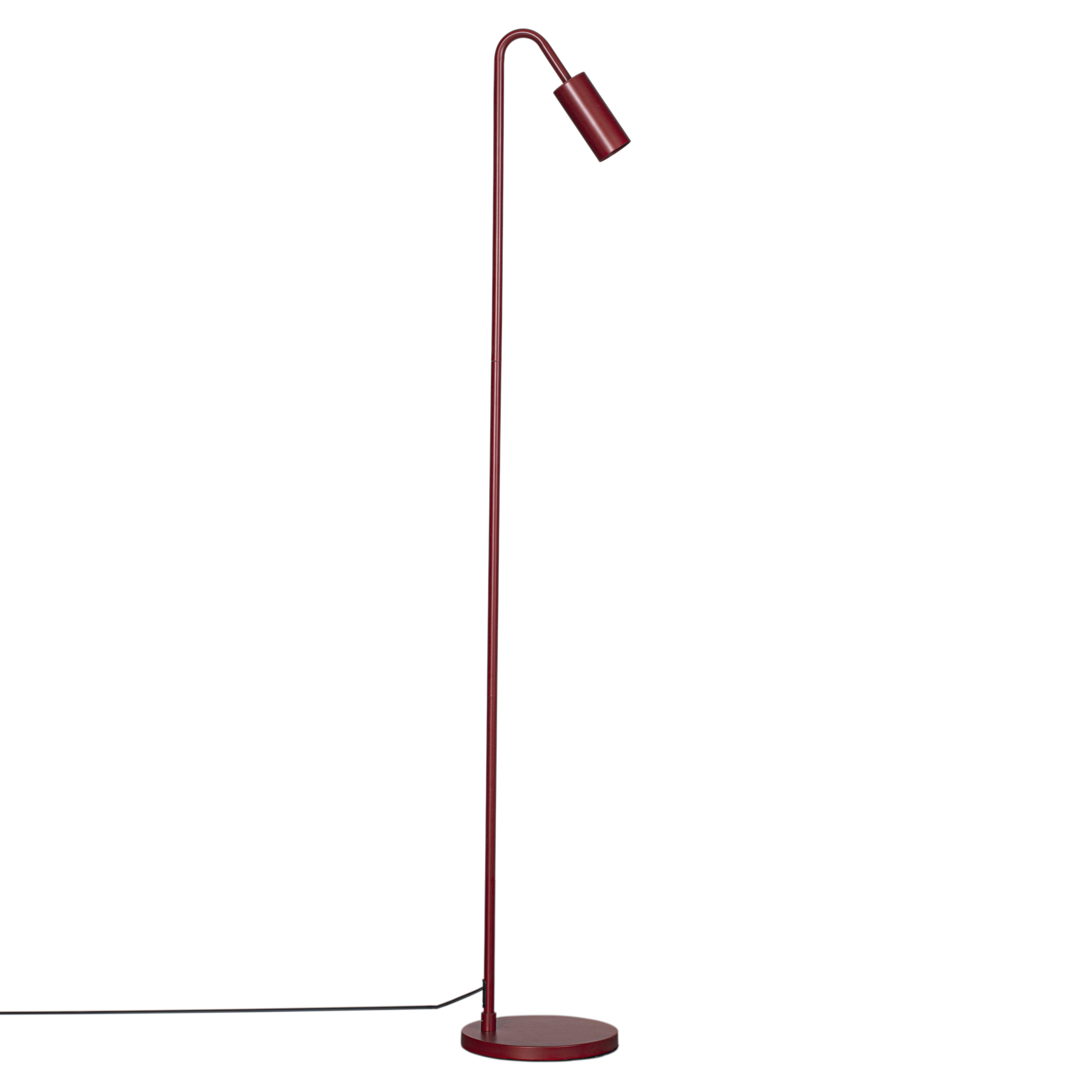 7391741009562 Põrandalamp Curve punane - Image 1