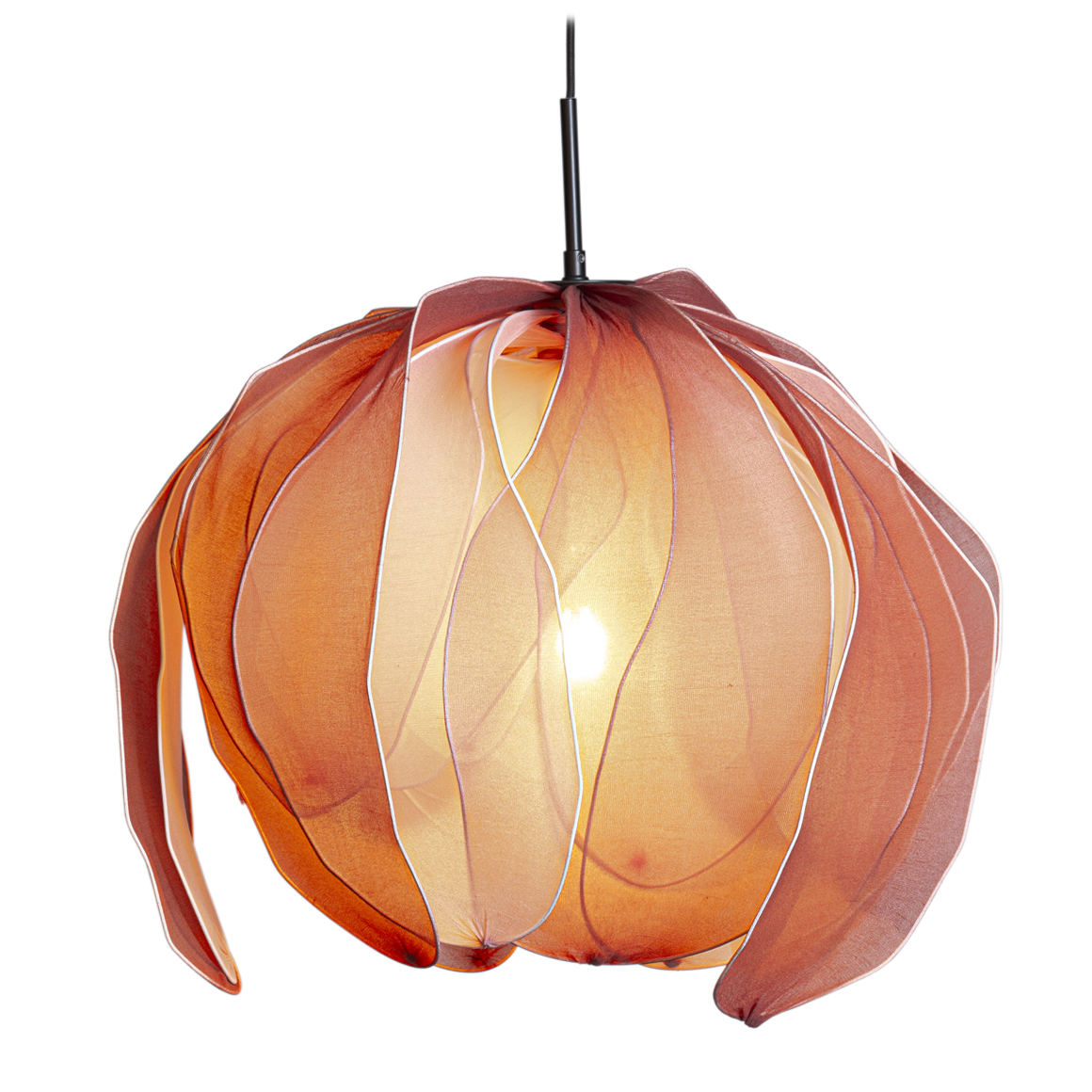 7391741011121_2 Rippvalgusti Lou Lou Ø80cm Rosa - Image 1